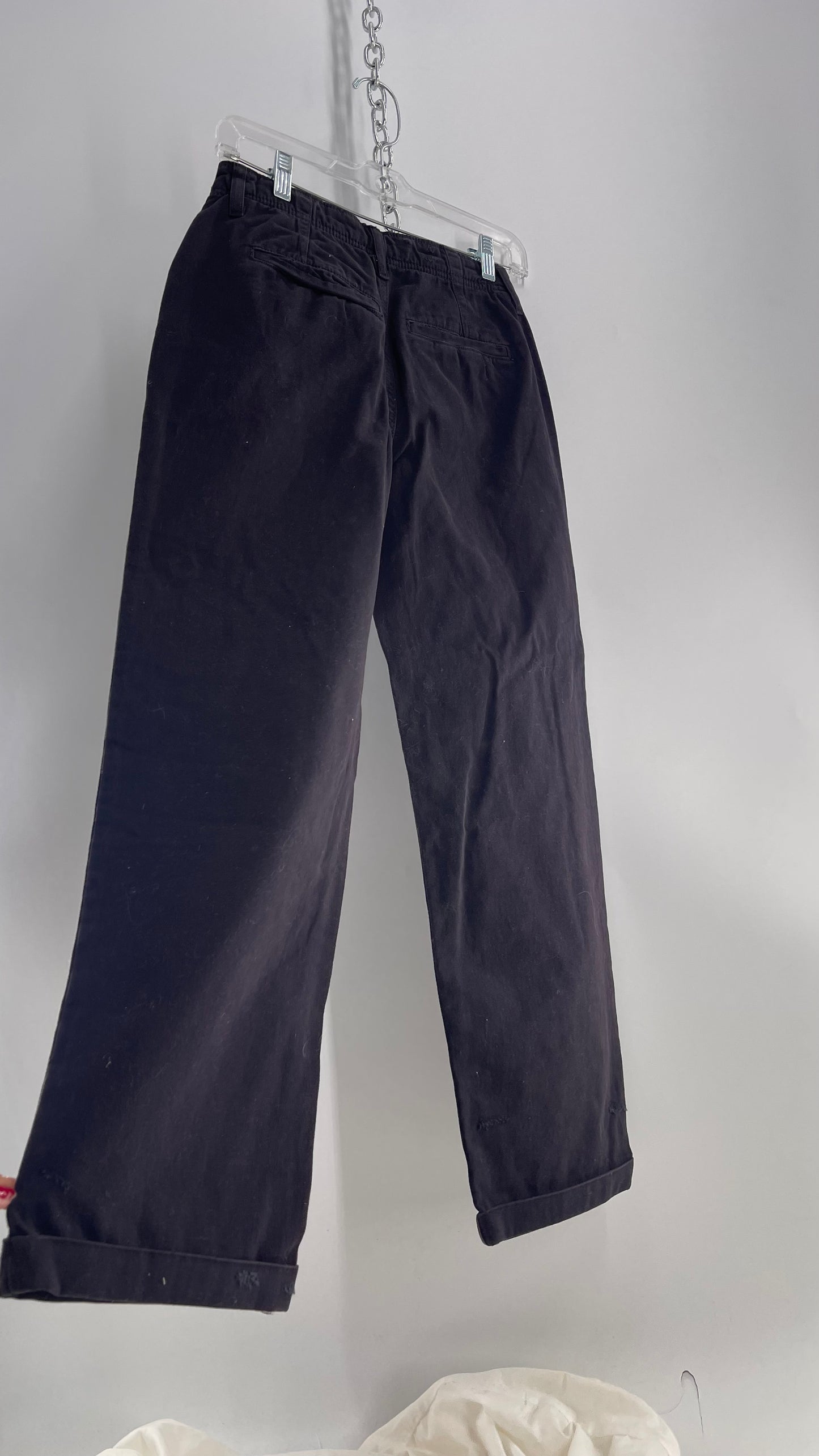 Free People Black Chinos/Skater/Carpenter Pant with Tags Attached (24)