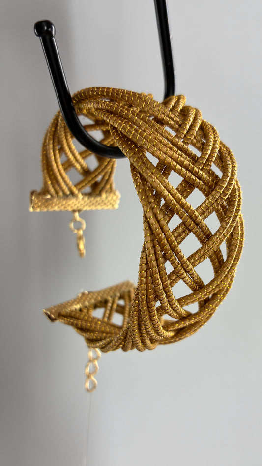 Capim Dourado Braided Bracelet Bangle Imported from Brazil