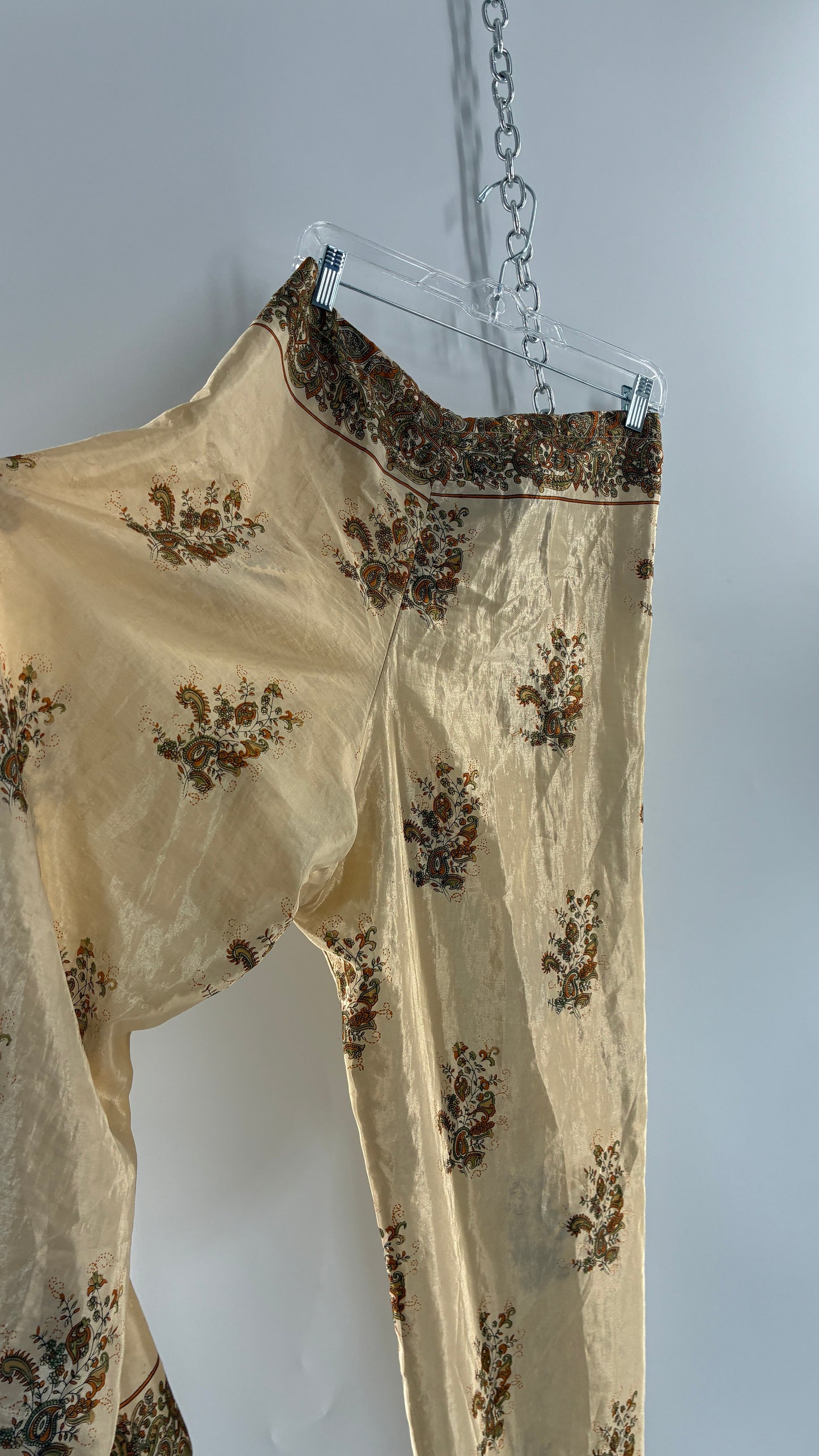 Urban Renewal Urban Outfitters Silky Lounge Pant Upcycled Vintage (Small)