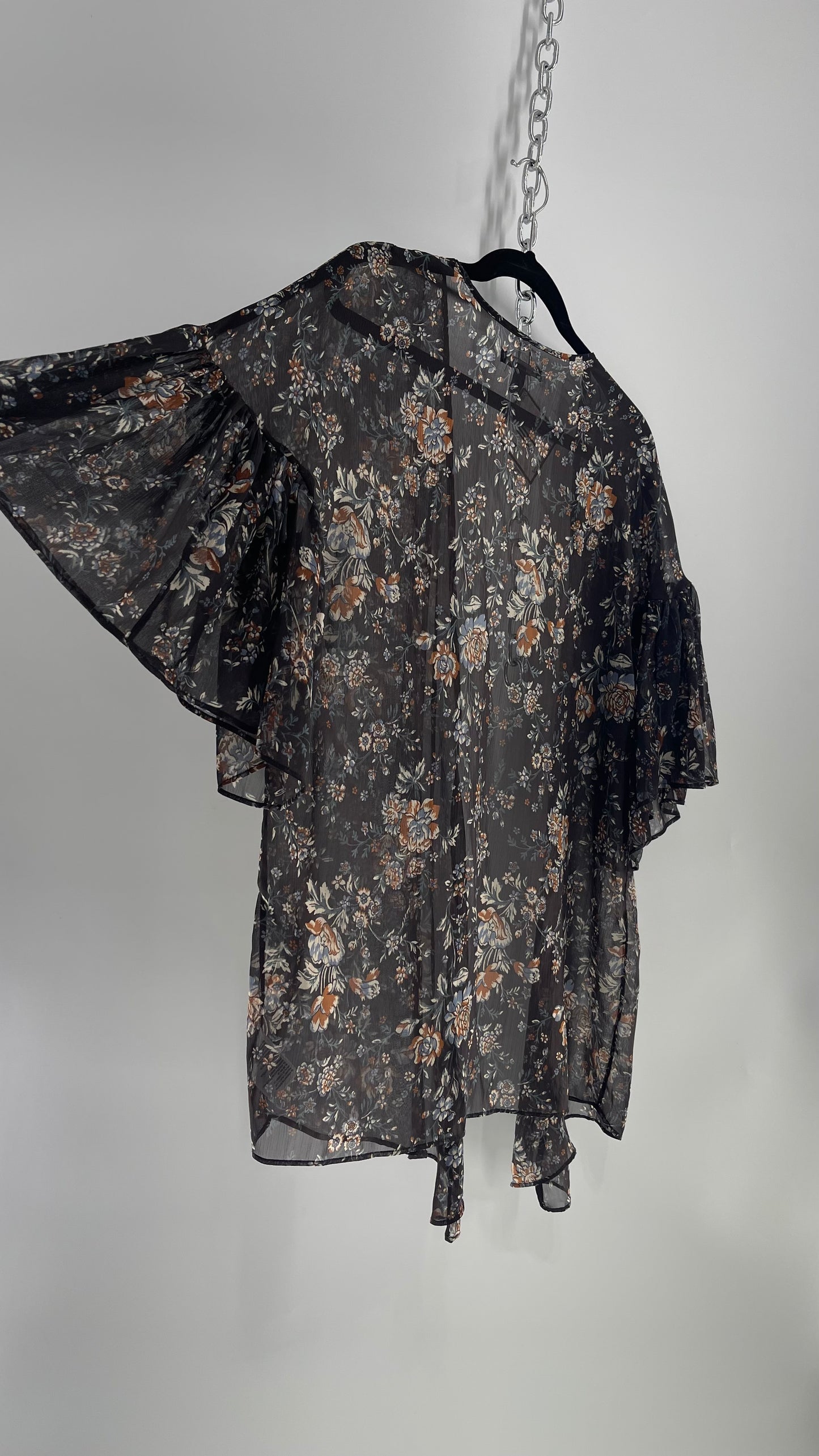 American Eagle Floral Cape (XS)