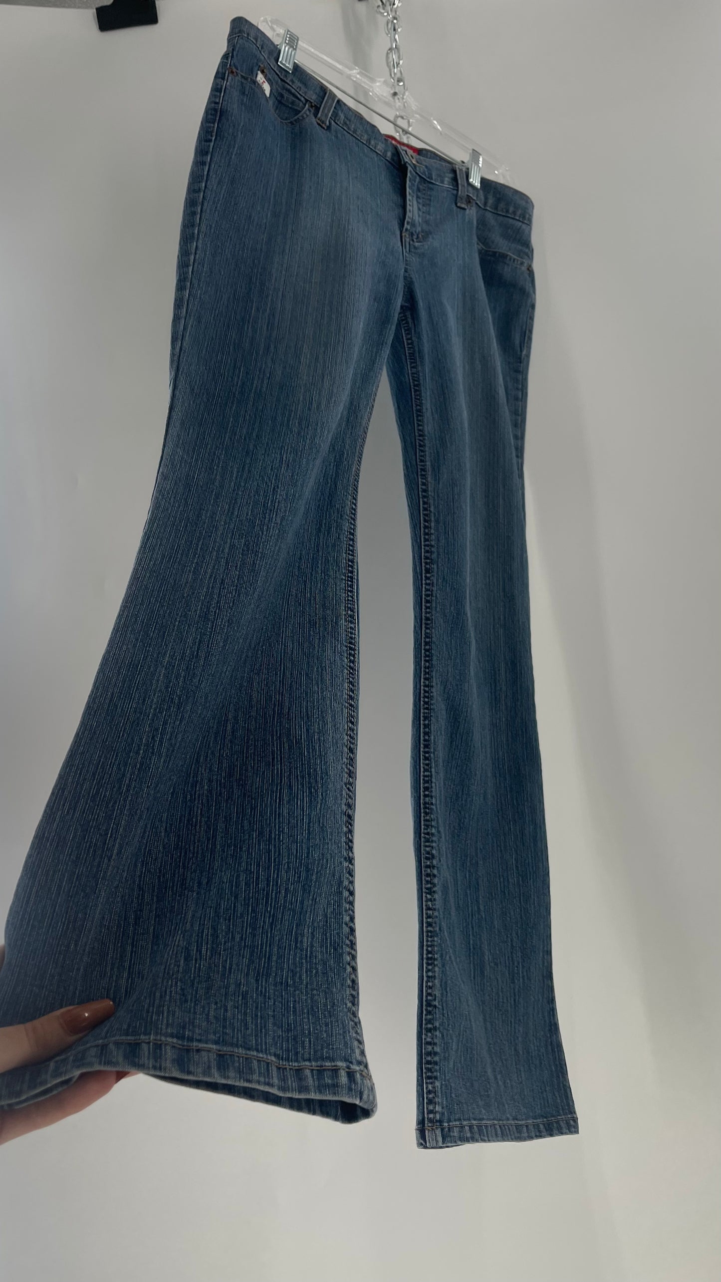 Vintage GUESS JEANS Stone Washed Straight Leg Jeans (W30L32)