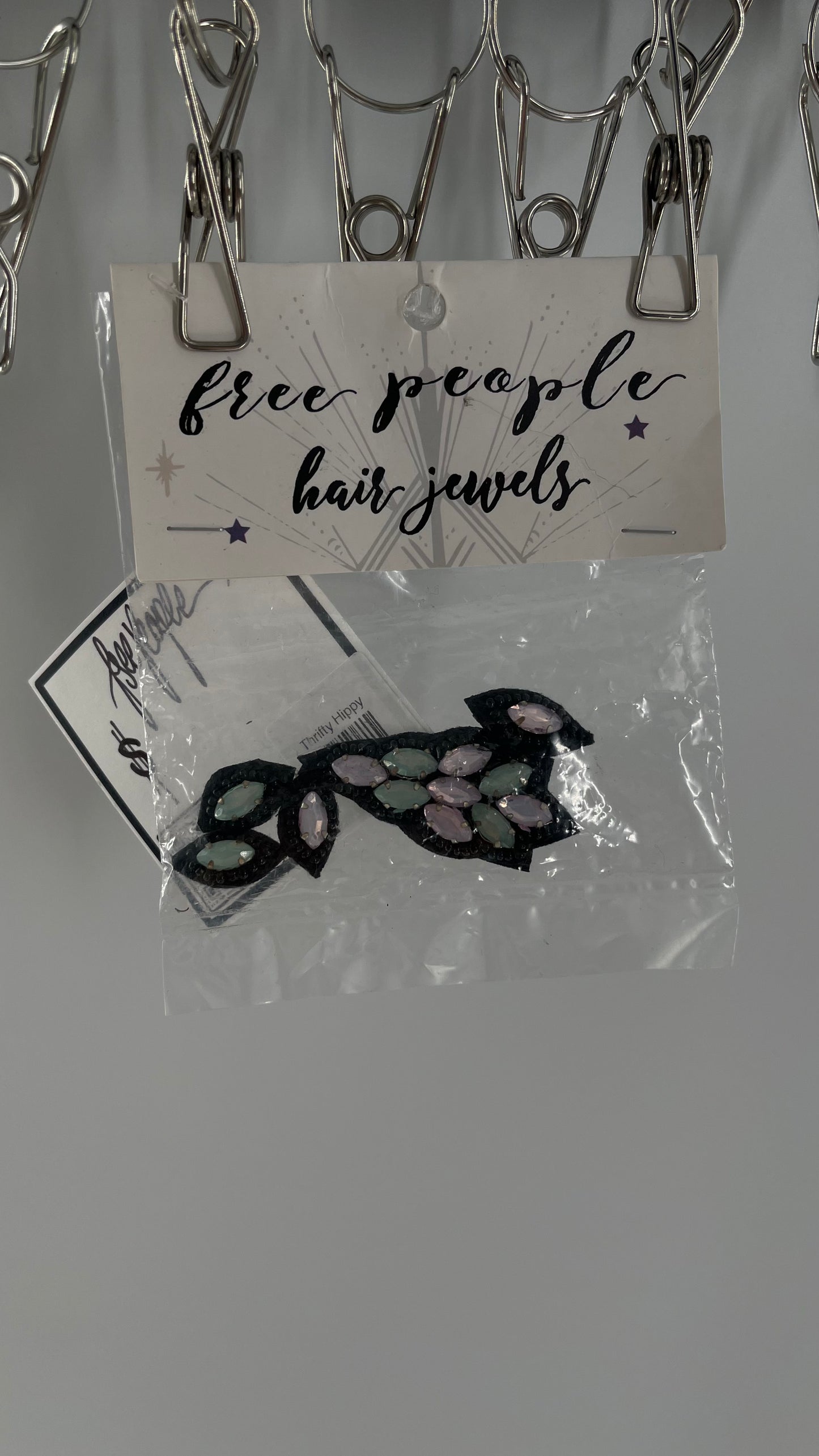 Free People Lilac Teal Hair Jewel Set