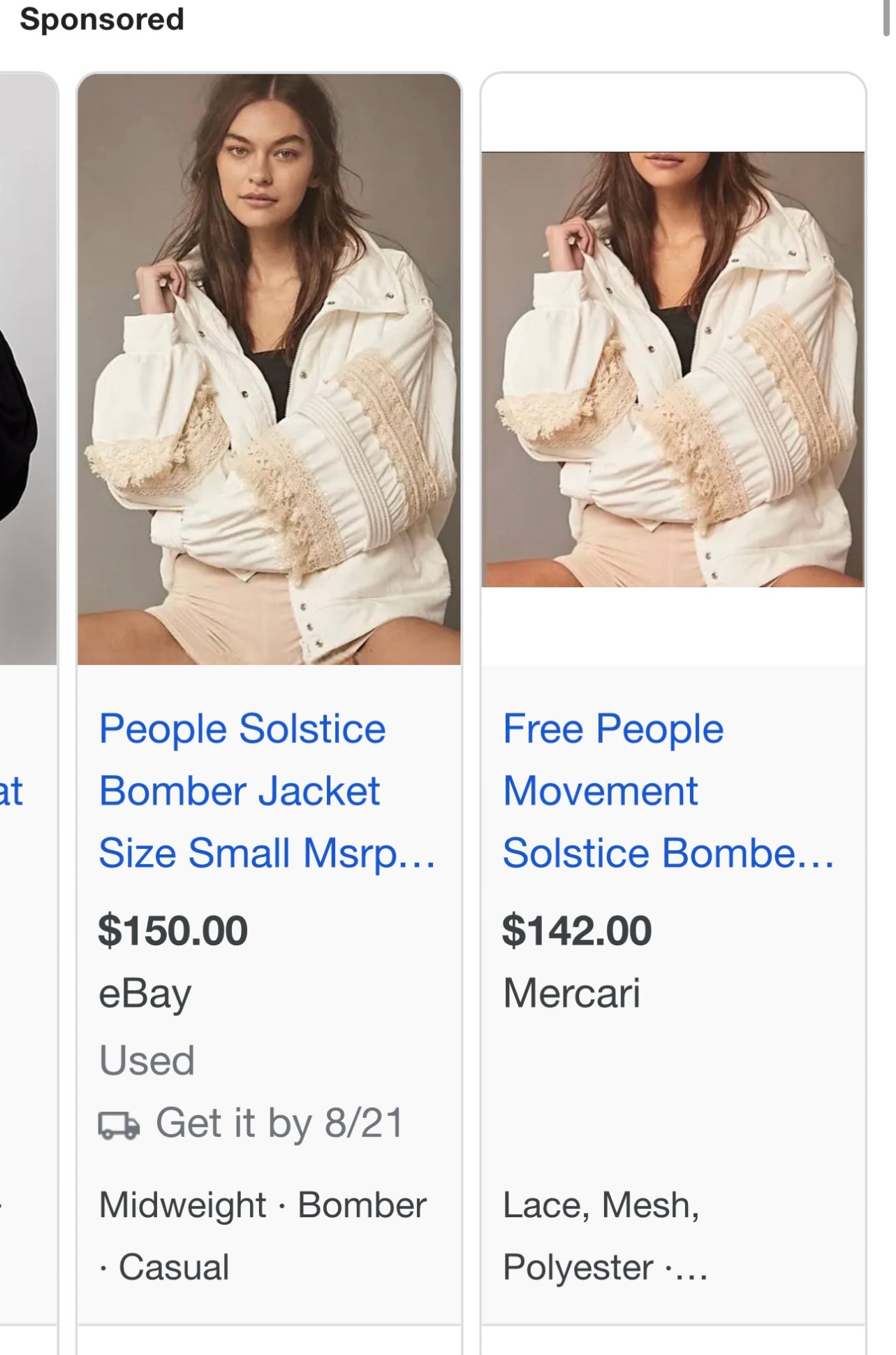 Free People Solstice shops bomber puffer jacket