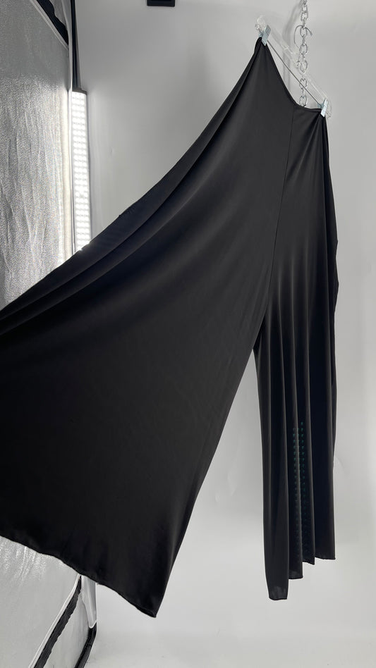 Handmade 9 in 1 Black Lycra Jumpsuit (One Size) •AS SEEN ON TIKTOK•