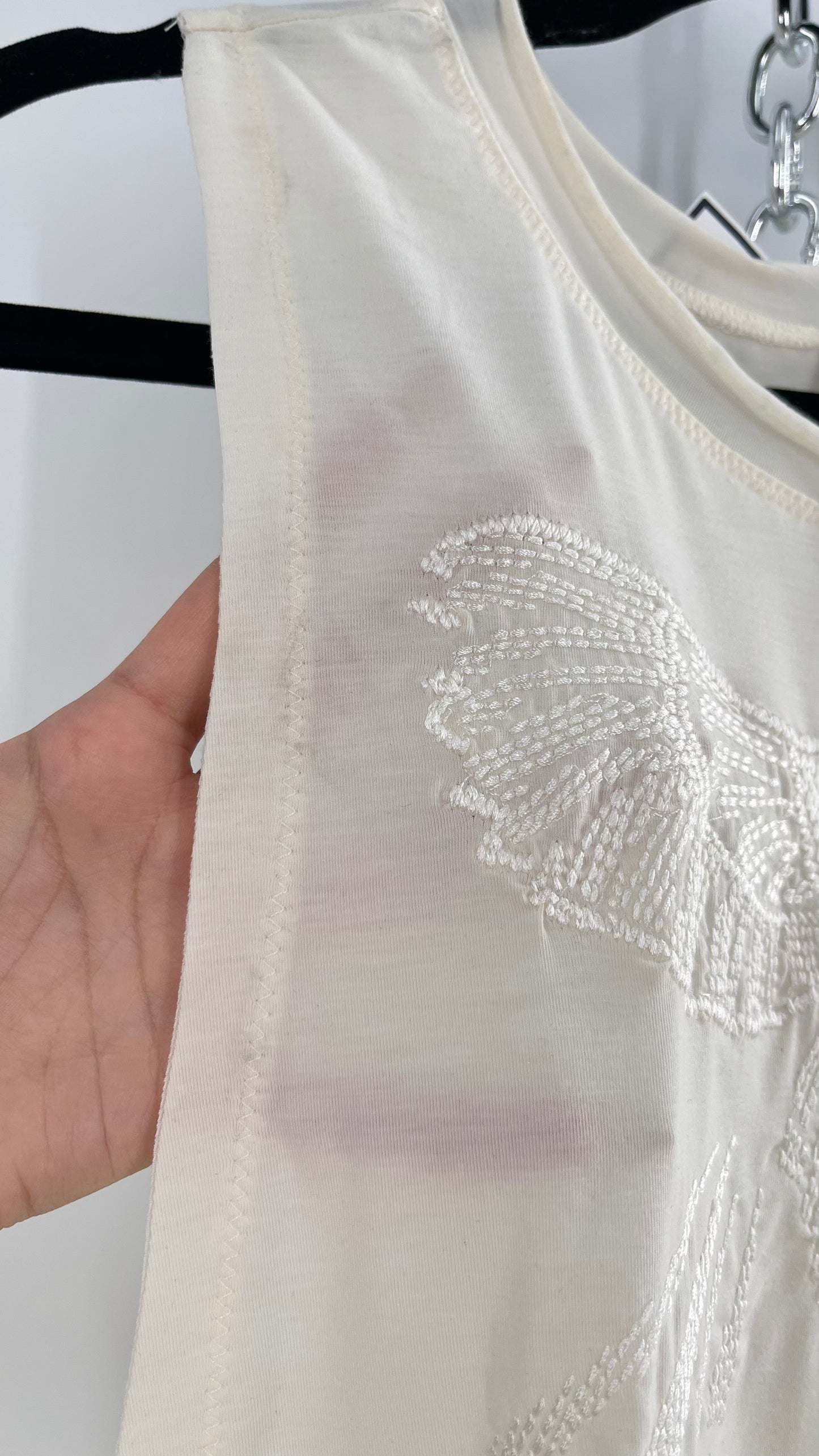 Free People Embroidered Pheonix Tank (Small)