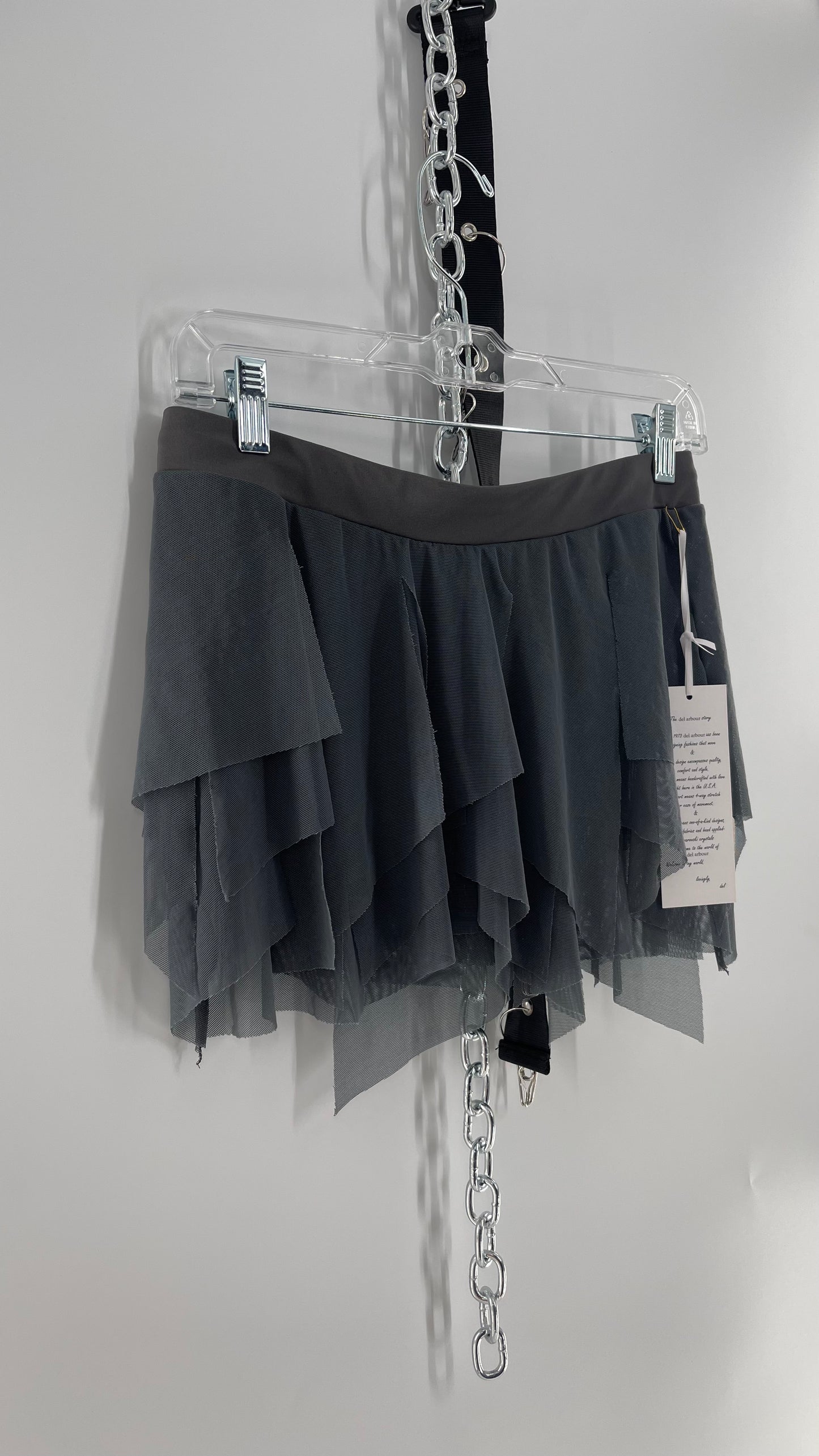 Vintage DelArbour Mesh Micro Mini Skirt (0-2)