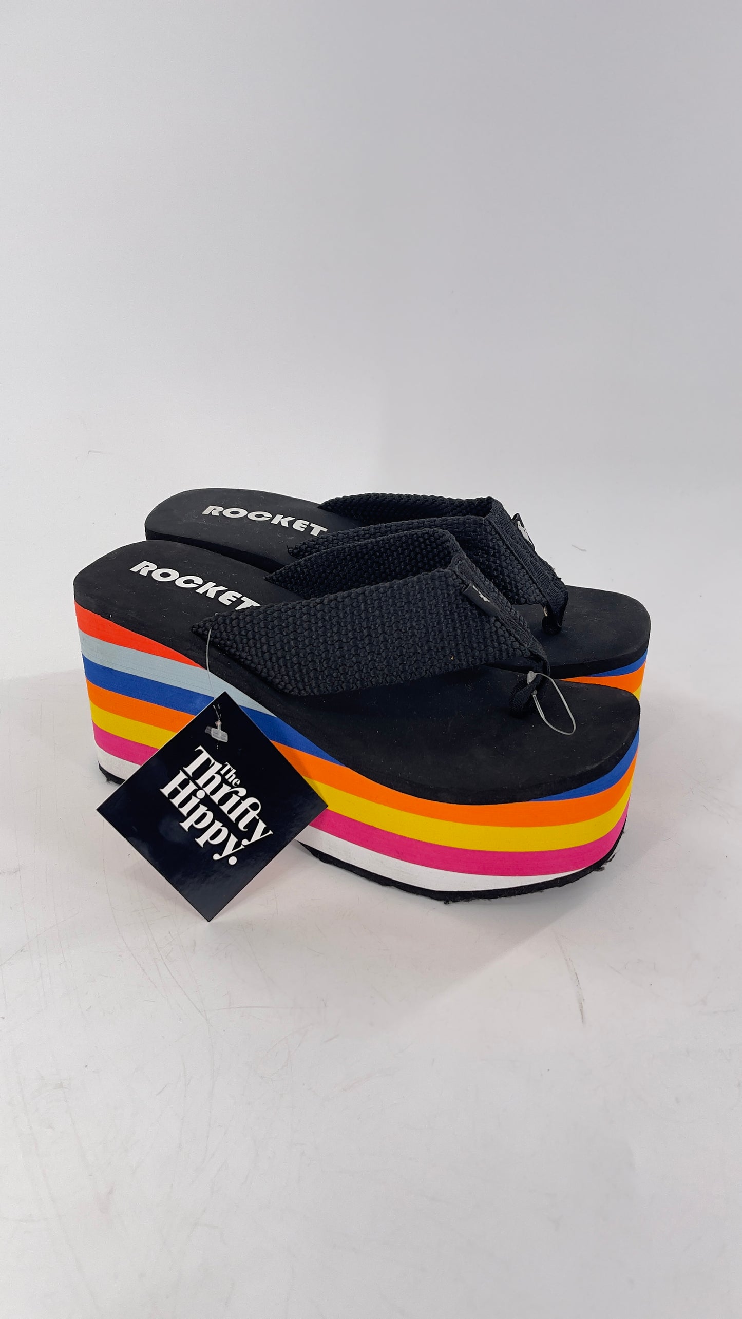 Rocket Dog Rainbow Platform Thong Sandal (8)
