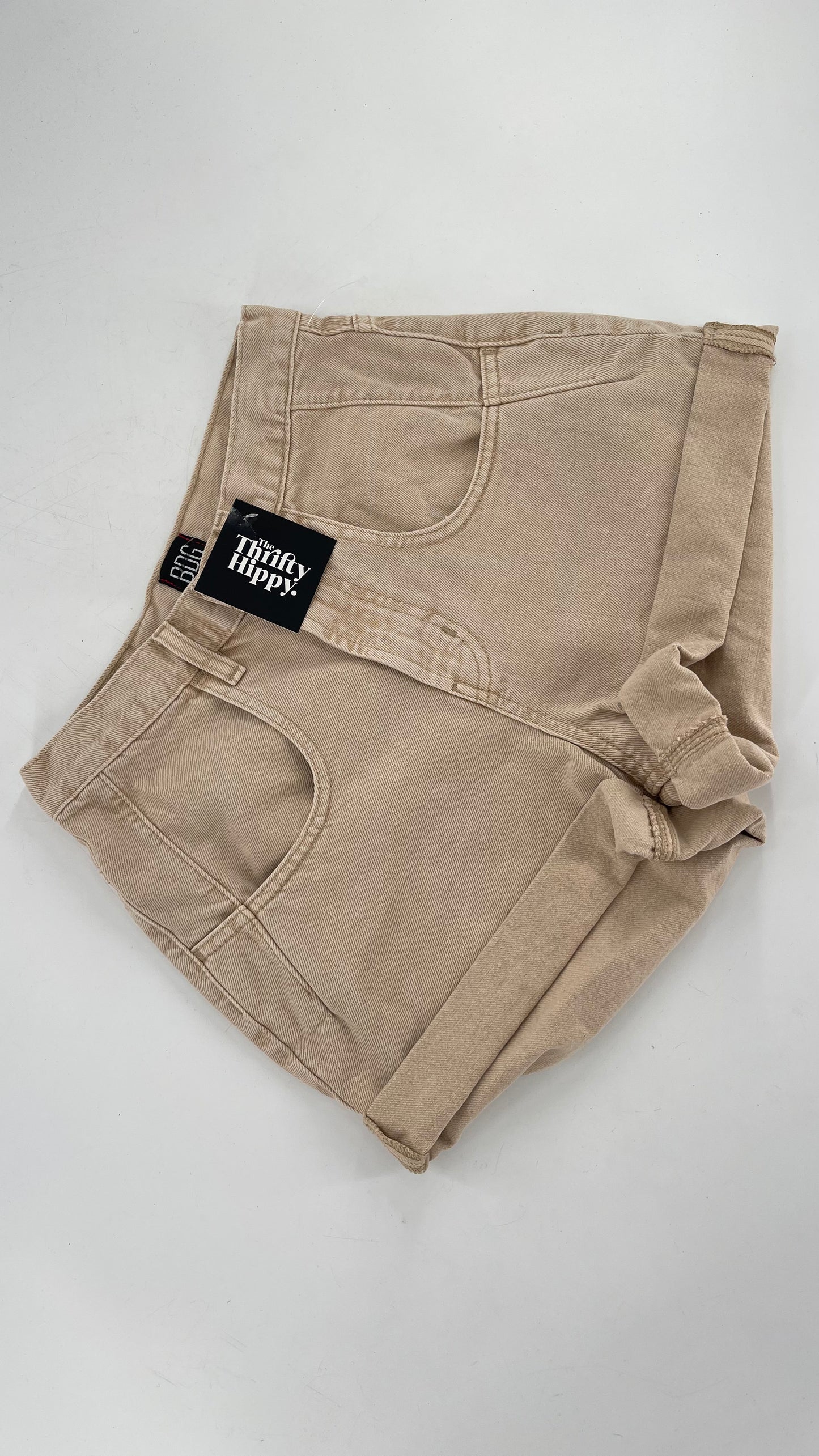 BDG Urban Outfitters Beige High Waisted Shorts (26)