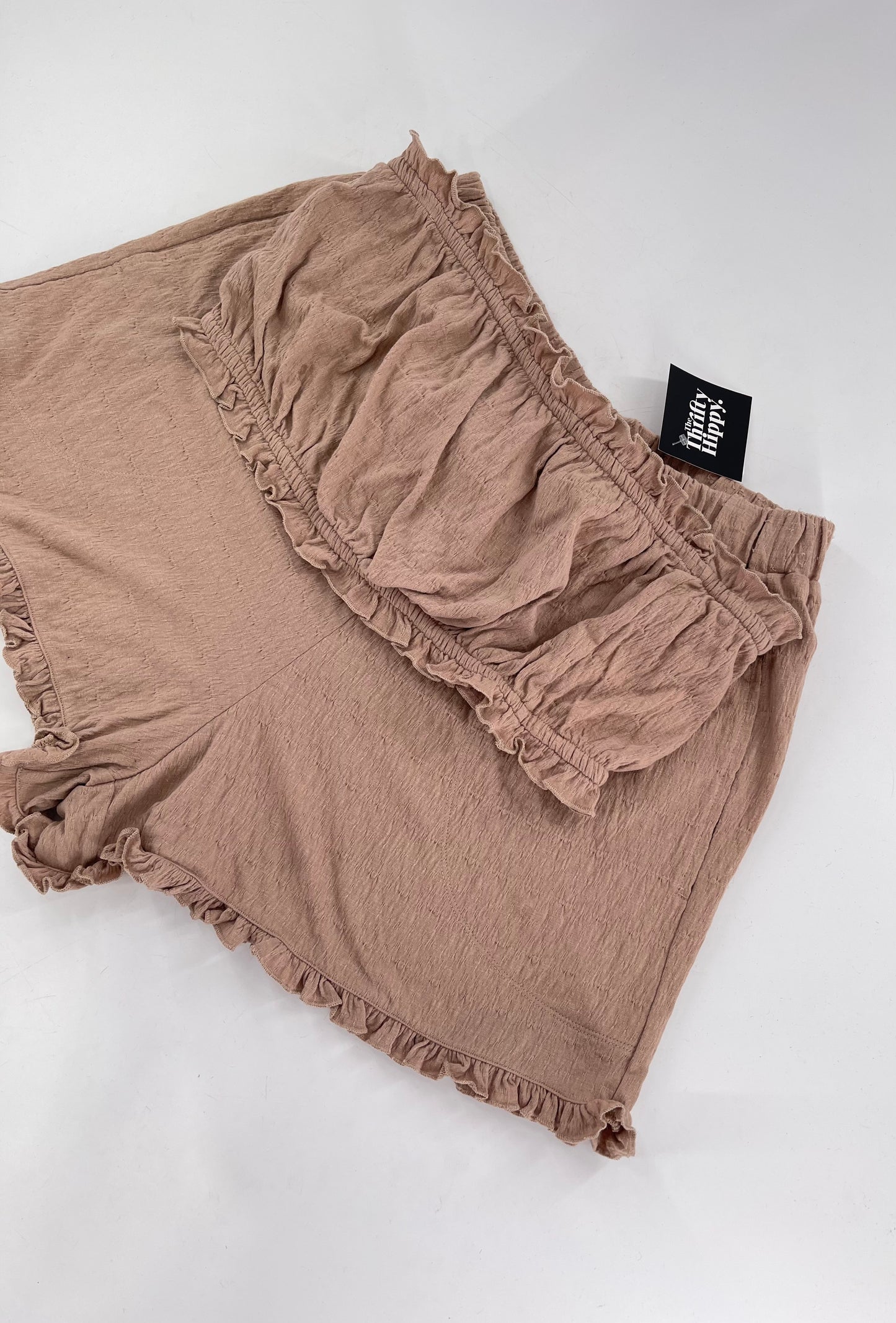 Free People Clay Toned Bandeau and Short Set (Large)