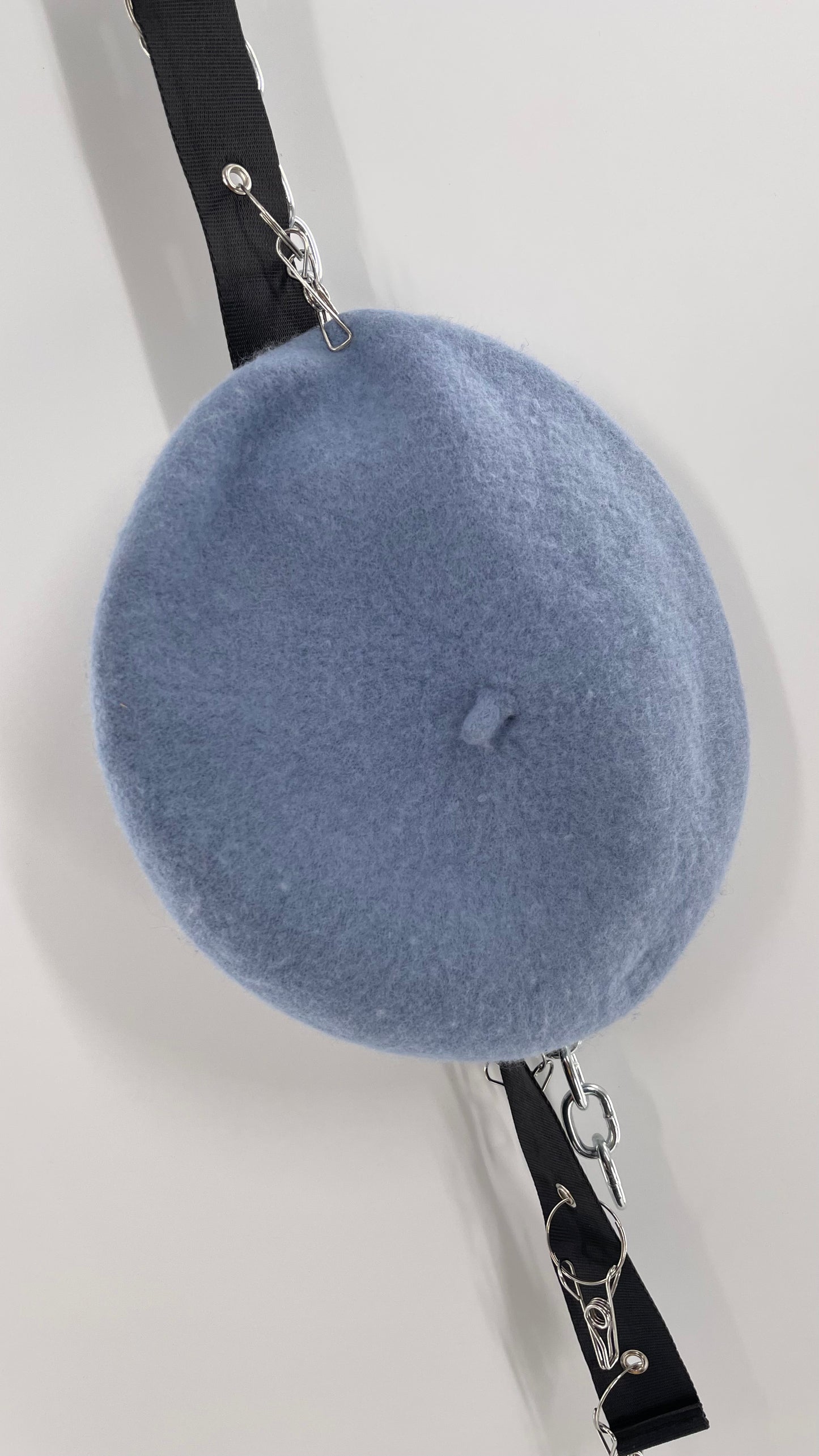 Free People Powder Blue Beret