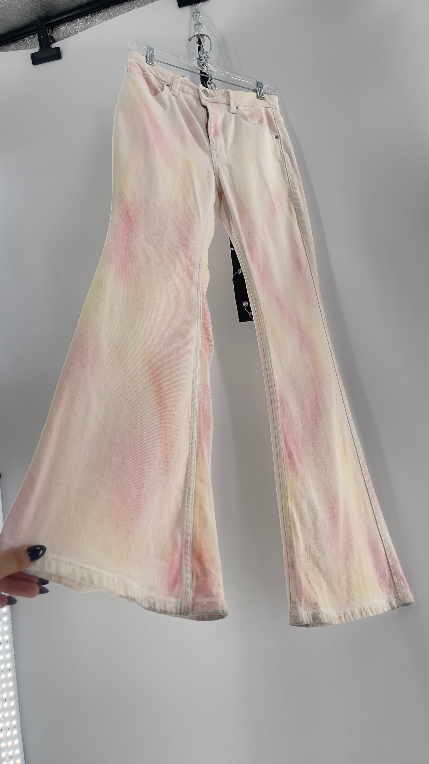 Lee X Free People Vintage Moderns Tie Dye Flare (28)
