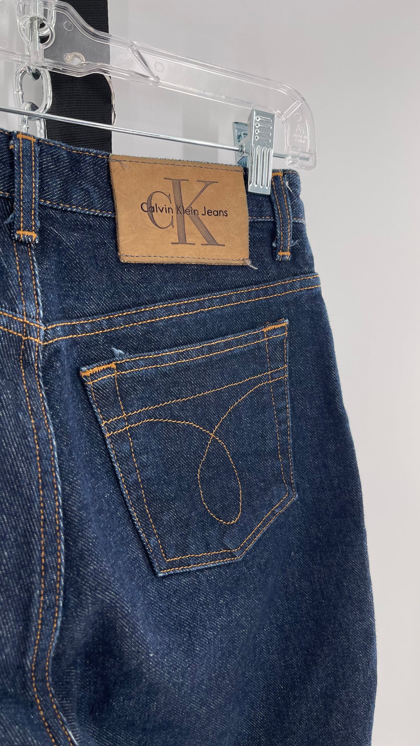 CK Calvin Klein’s Vintage Dark Wash Denim (Size 6)