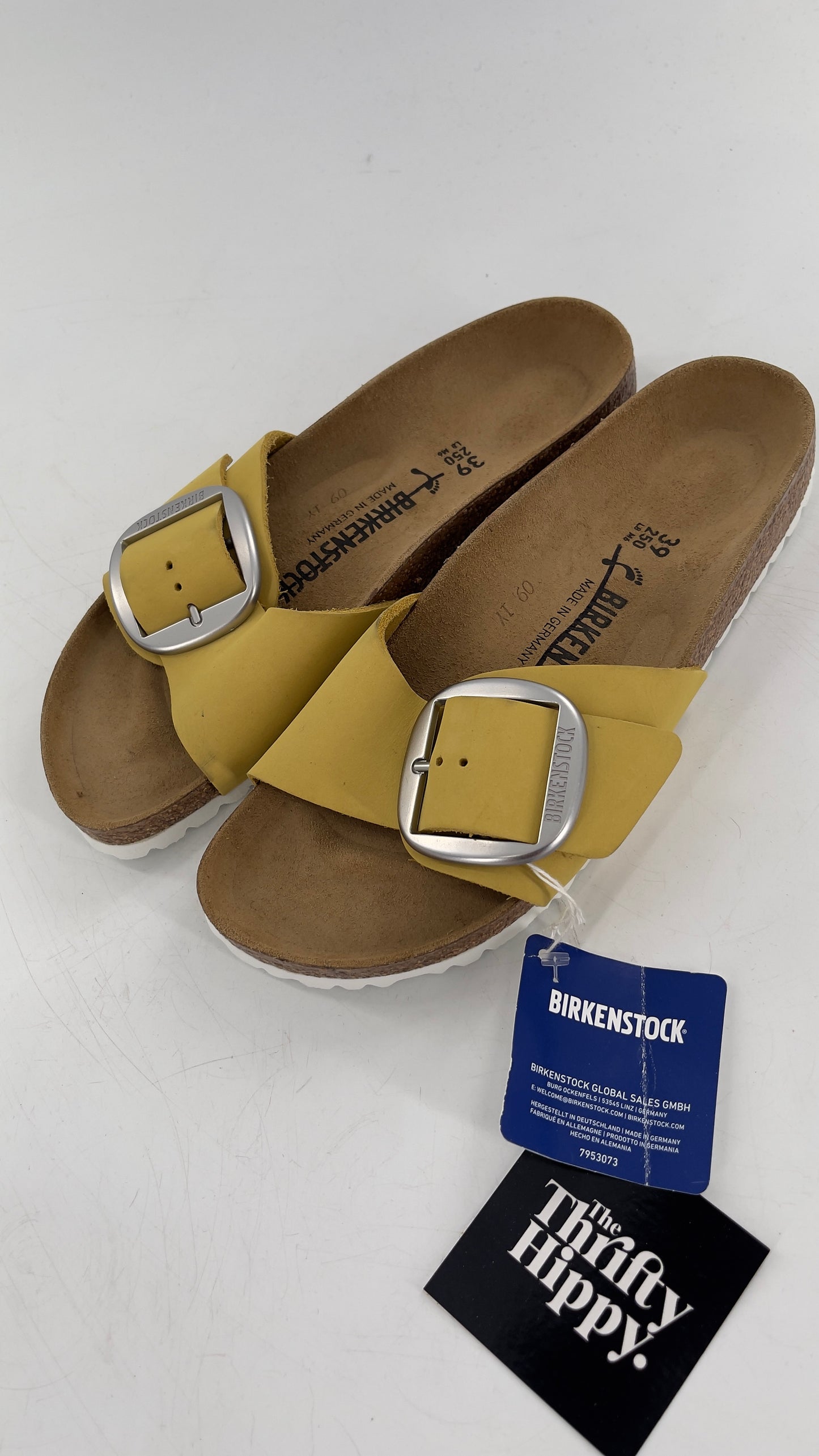 Birkenstock Madrid Big Buckle Popcorn Sandals (39)