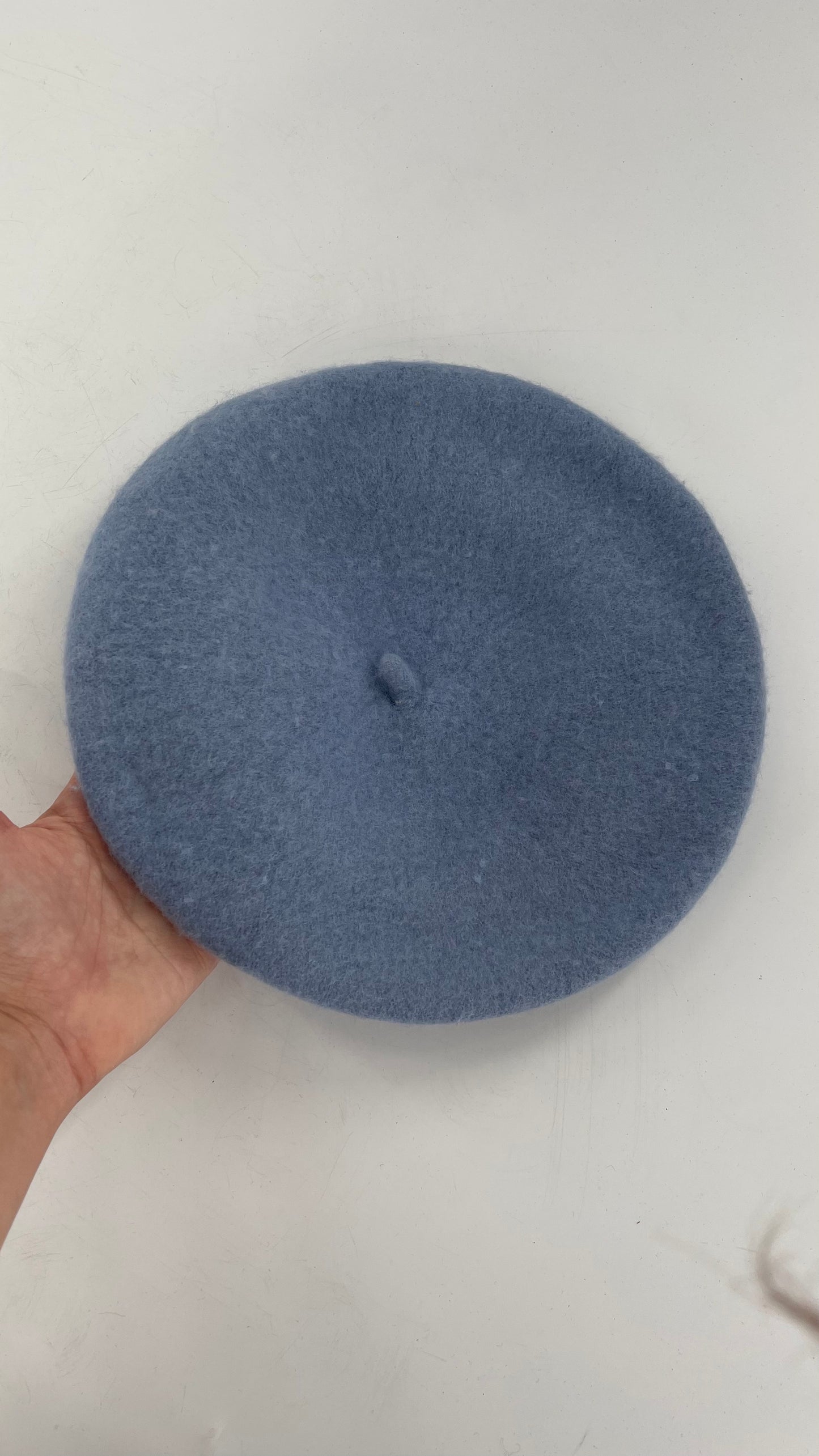 Free People Powder Blue Beret