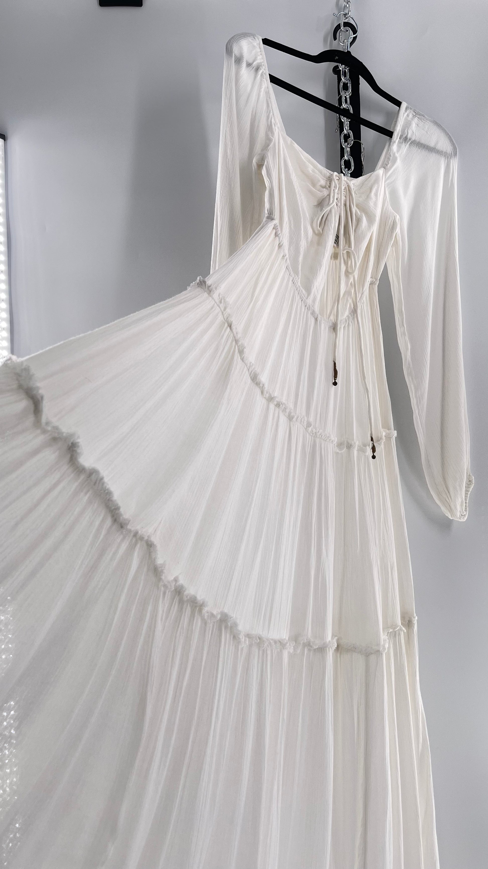 Free People Endless Summer After Dusk White Maxi (Small) – The Thrifty Hippy Free People Endless Summer After Dusk White Maxi (Small) – The Thrifty Hippy