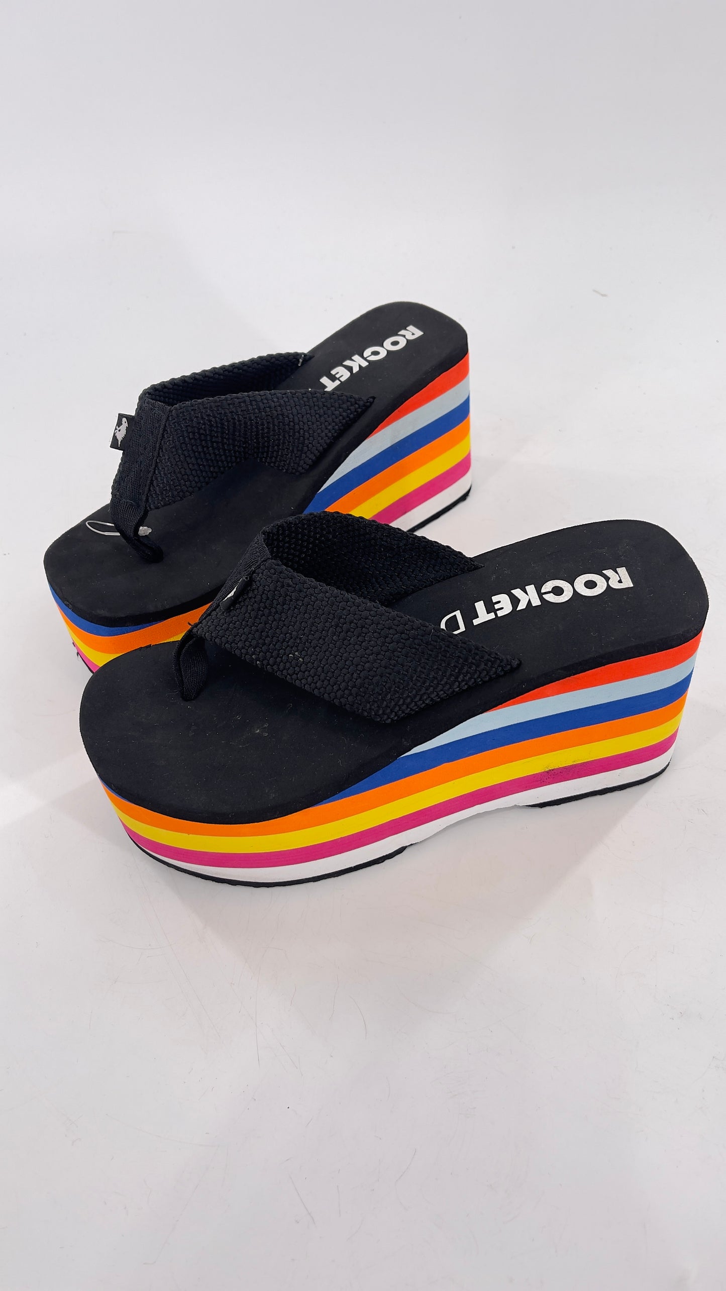 Rocket Dog Rainbow Platform Thong Sandal (8)