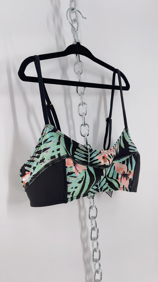 BEACH RIOT Free People Palms Swim/Bikini Top (Small)