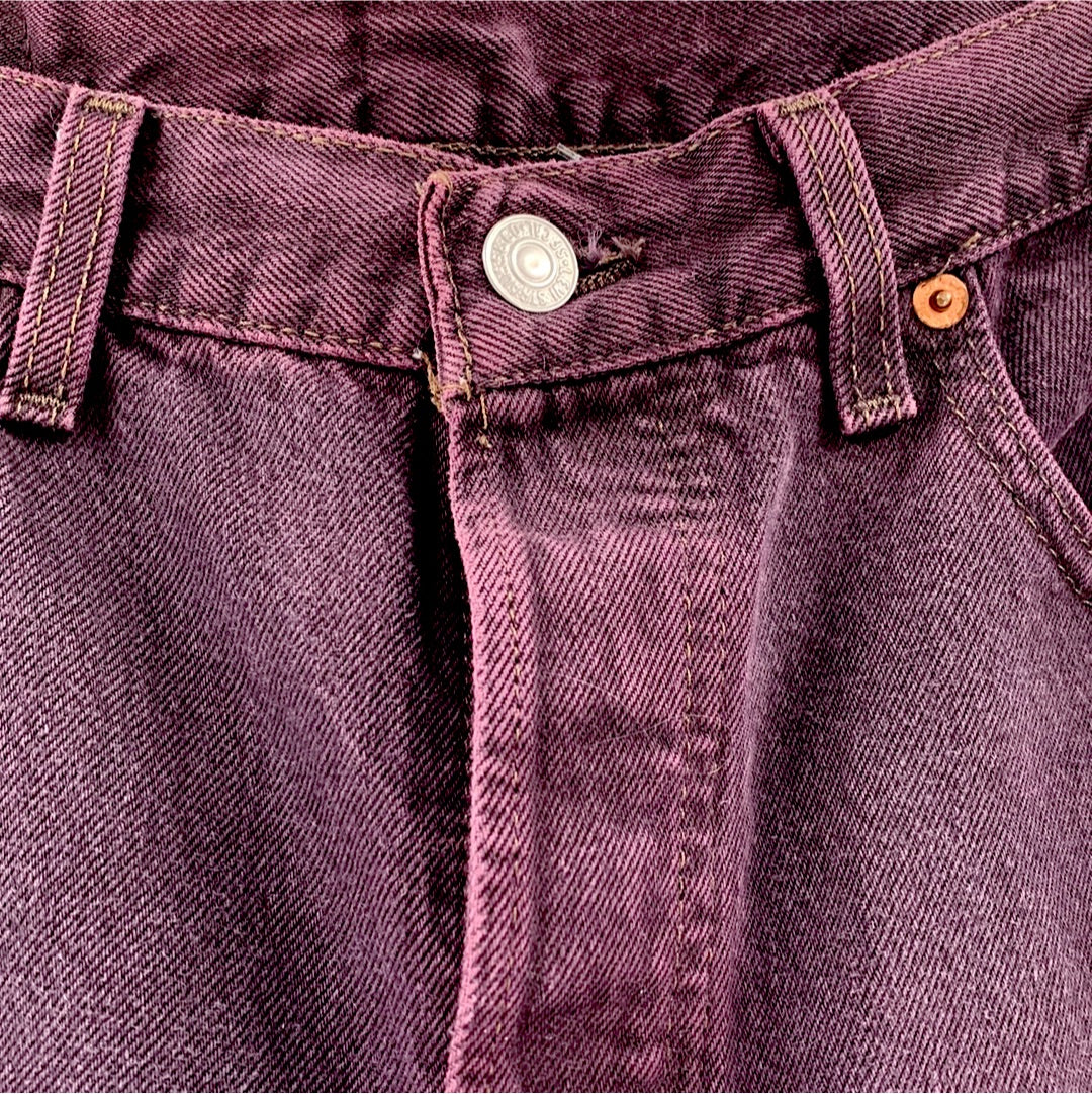 Plum Levi 501 Jeans (Size 34 X 30)