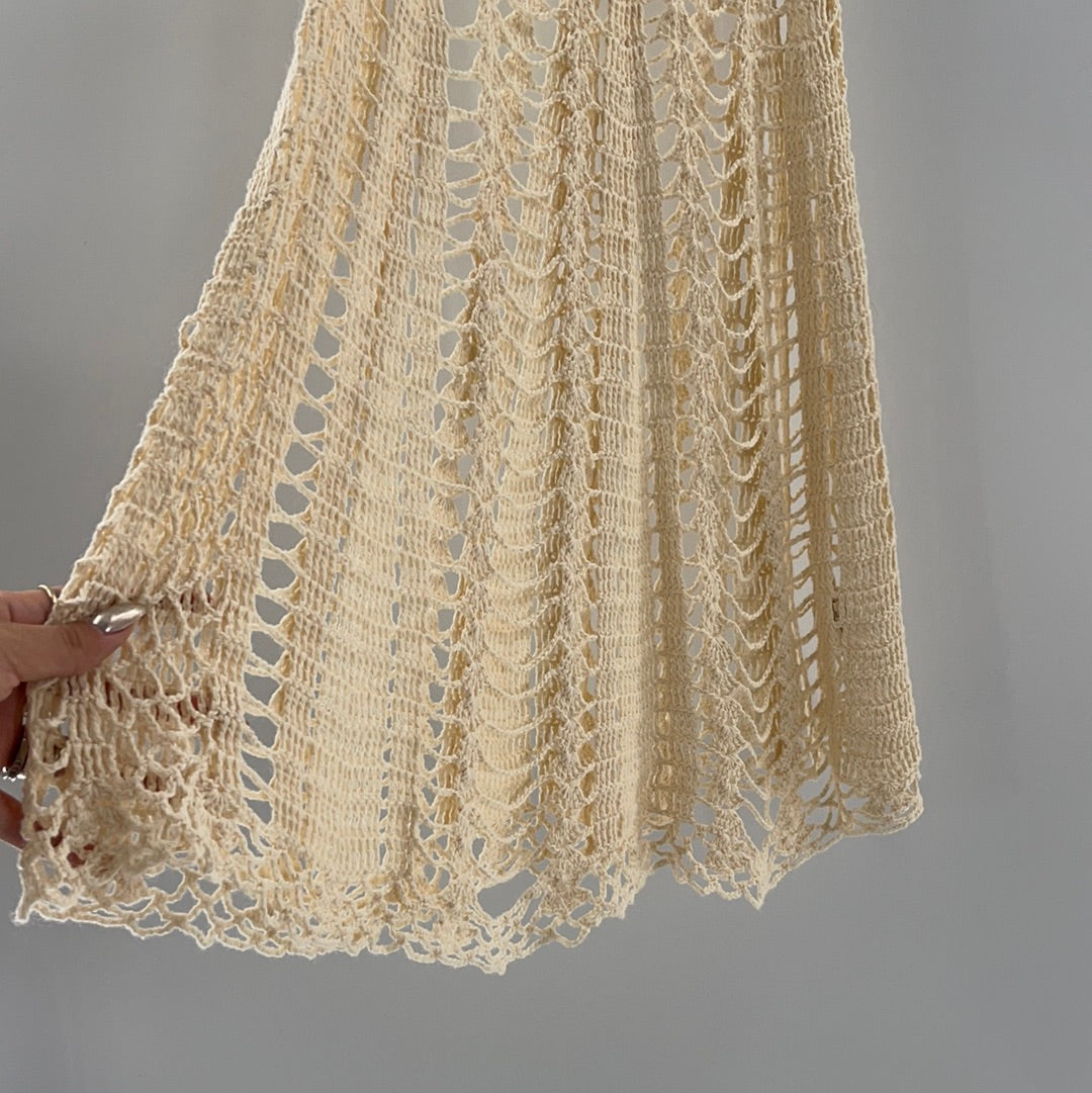 Free People Crochet Midi Dress (XS)