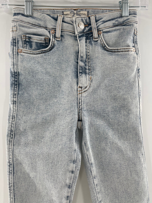 Free People Acid Wash Jeans (Size 25)