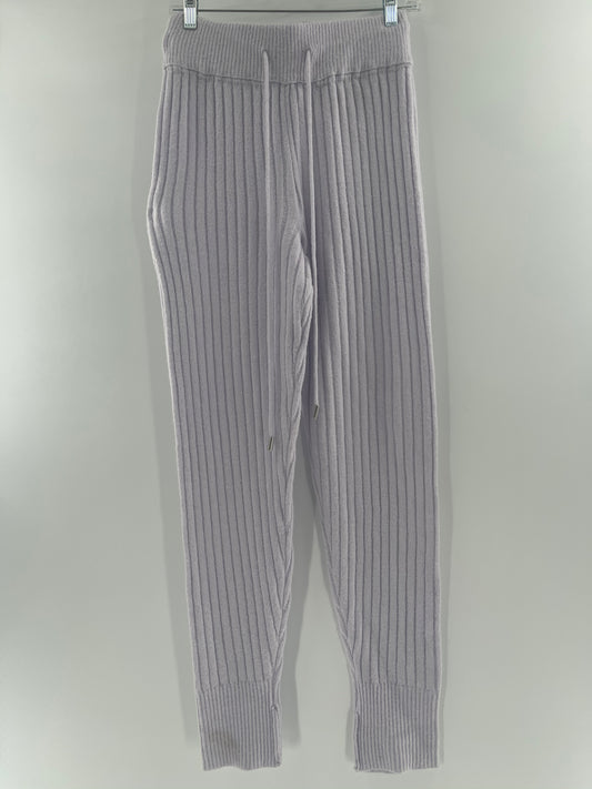 Intimately Free People Lilac Ribbed Joggers (Size S)