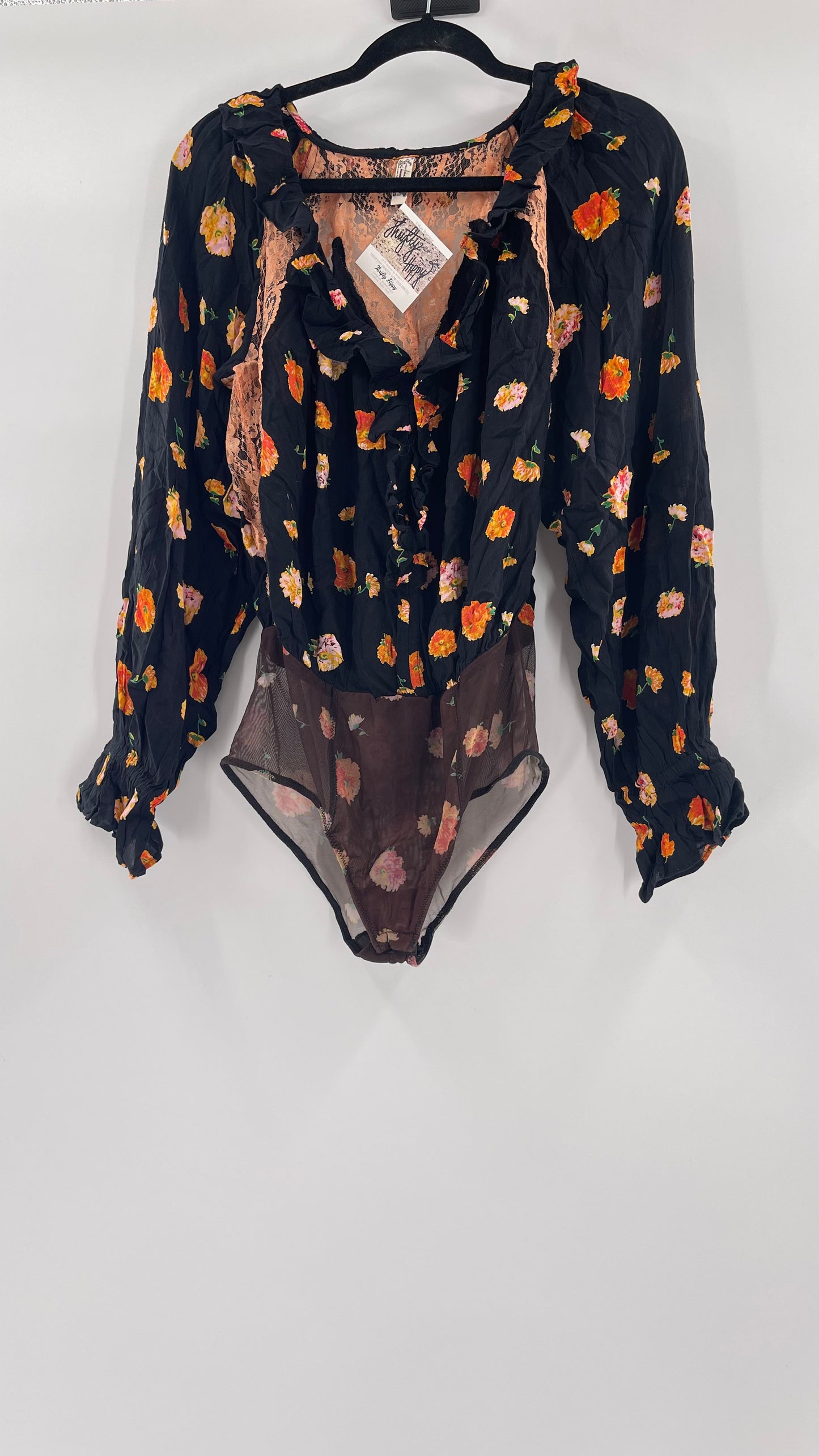 Intimately Free People Floral bodysuit (Small)