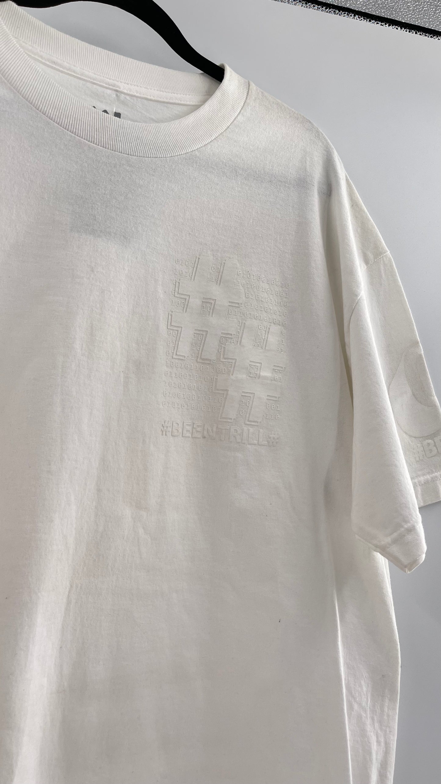 White Screen Printed Been Trill Skate T (XL)