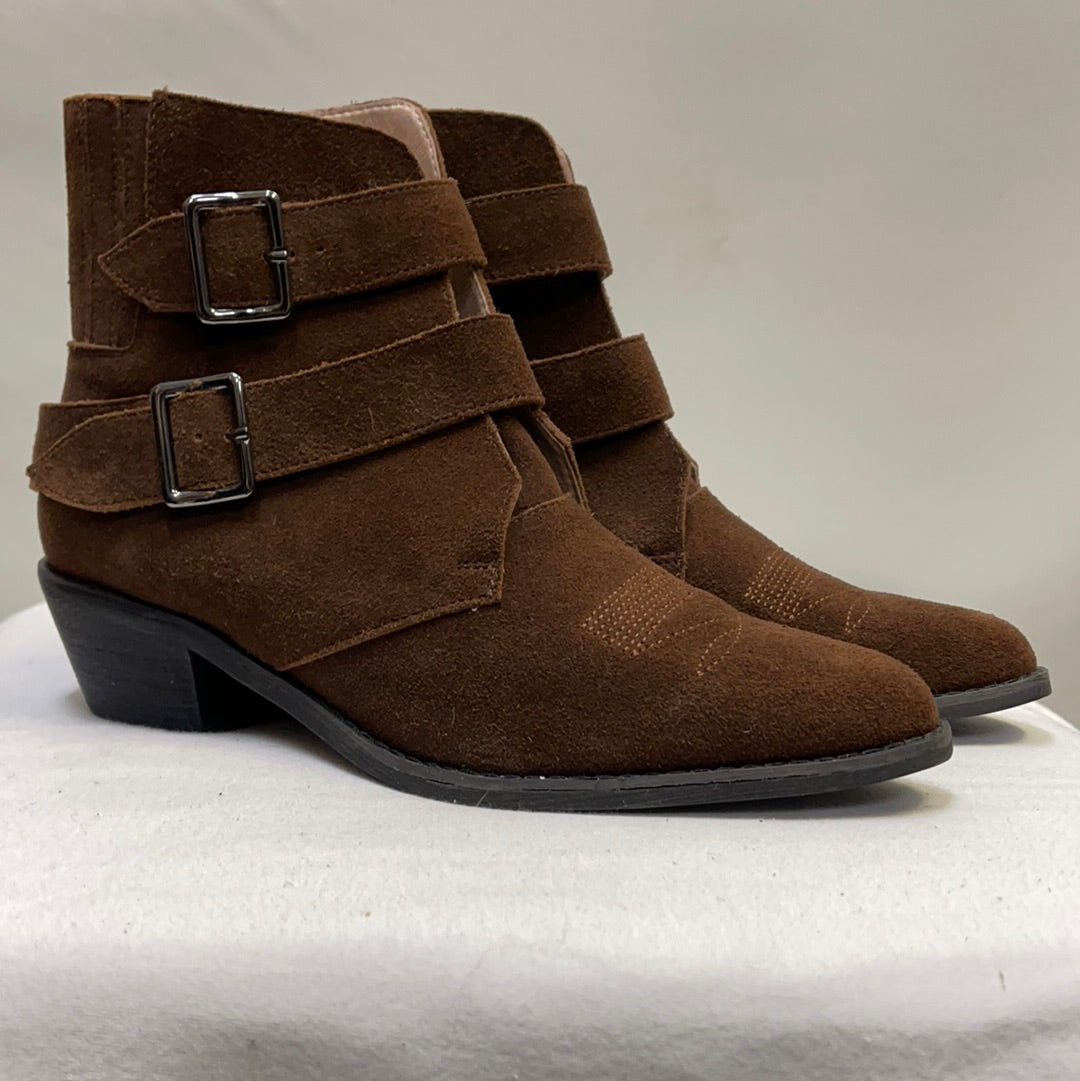 Anthropologie Brown Boots