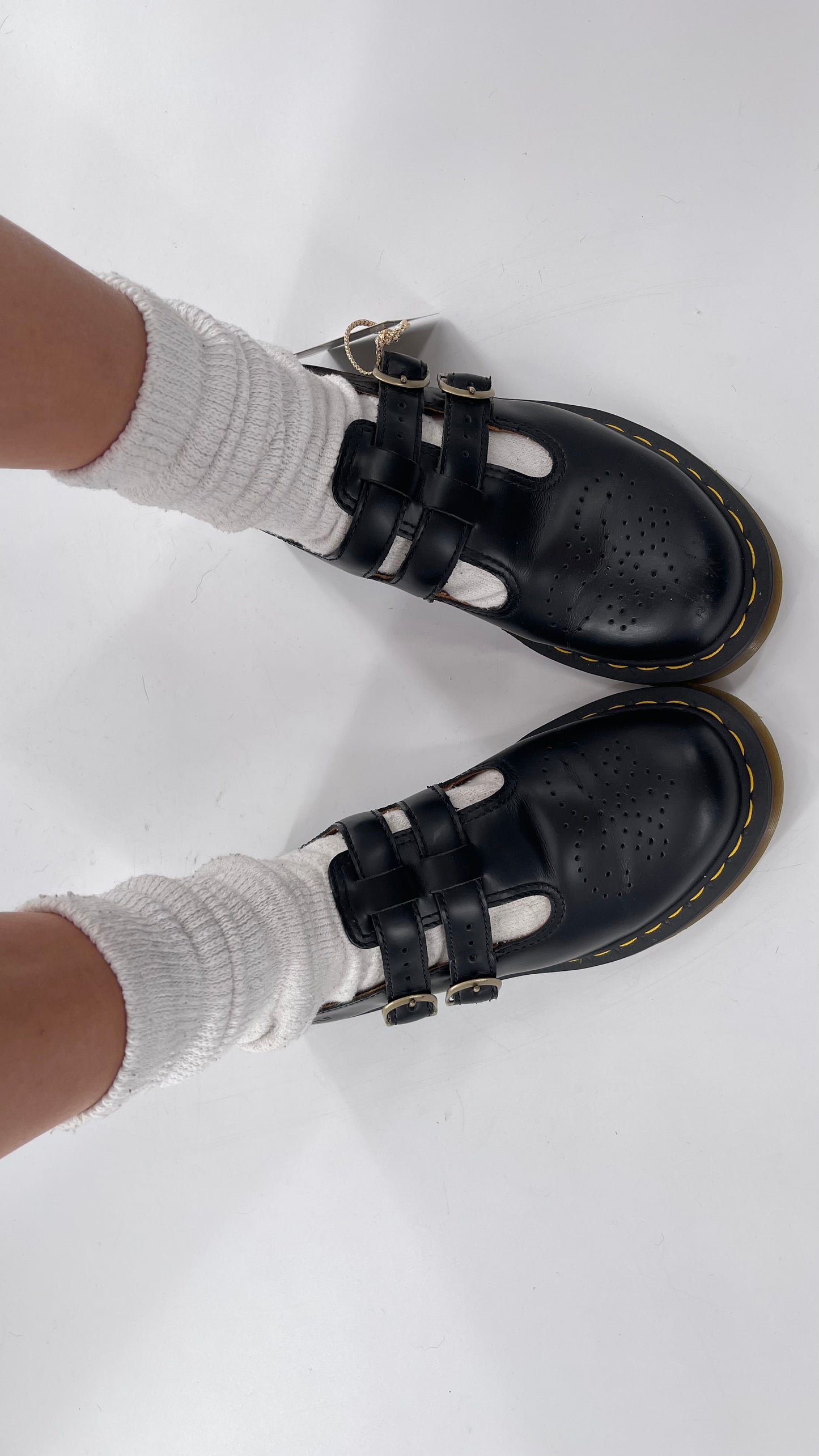 Dr. Martens Black Academia Mary Janes (8)