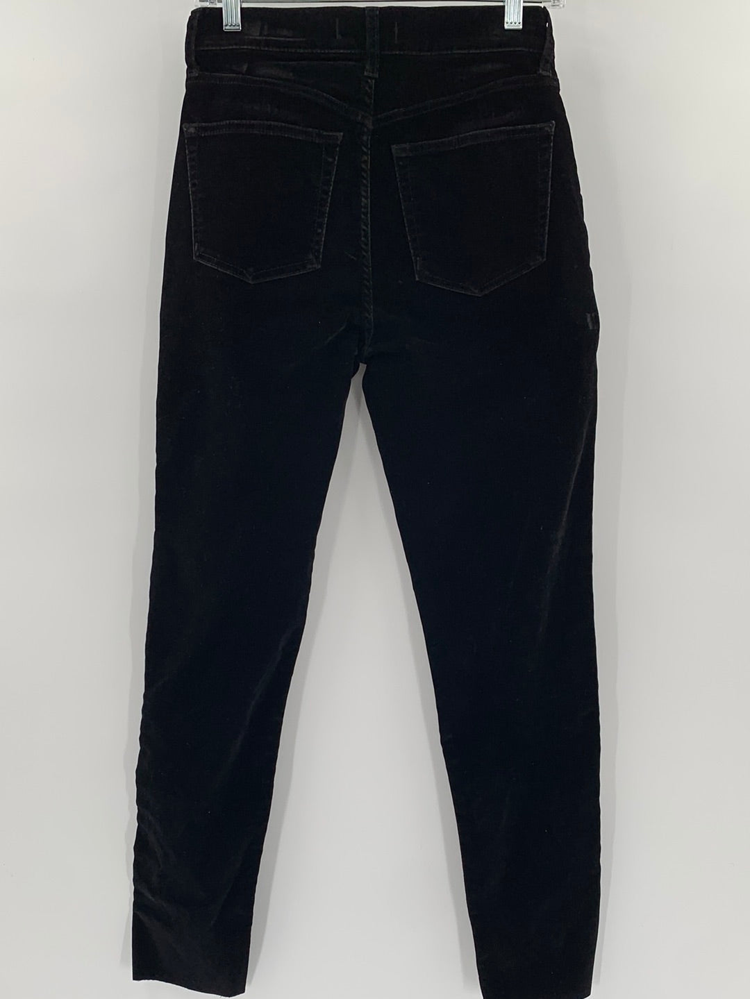 Free People Black Velvet Pants (Sz 27)