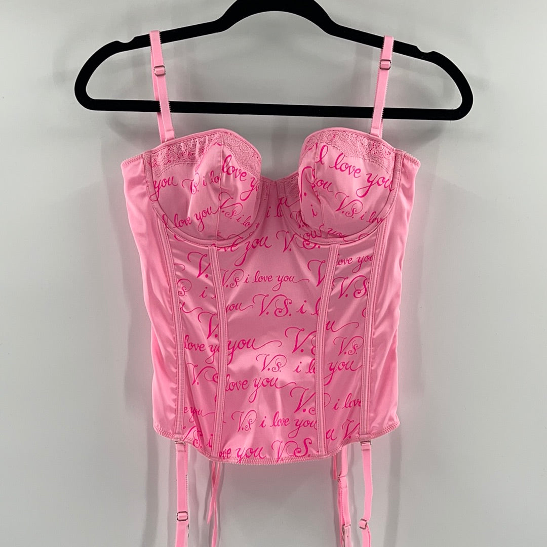 Corset VICTORIA'S SECRET Pink size S International in Synthetic