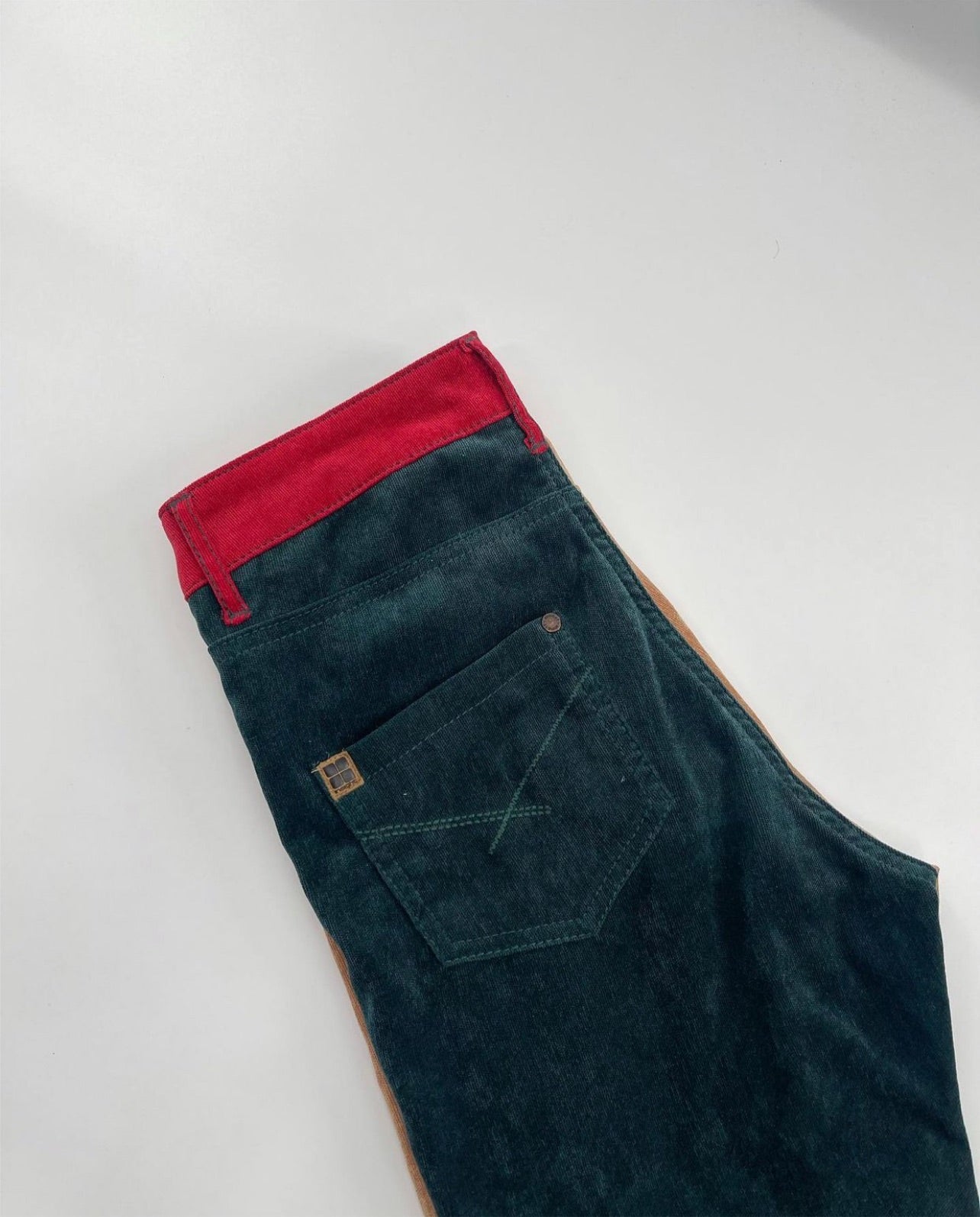 INSIGHT colorblocked corduroys (Sz 26)