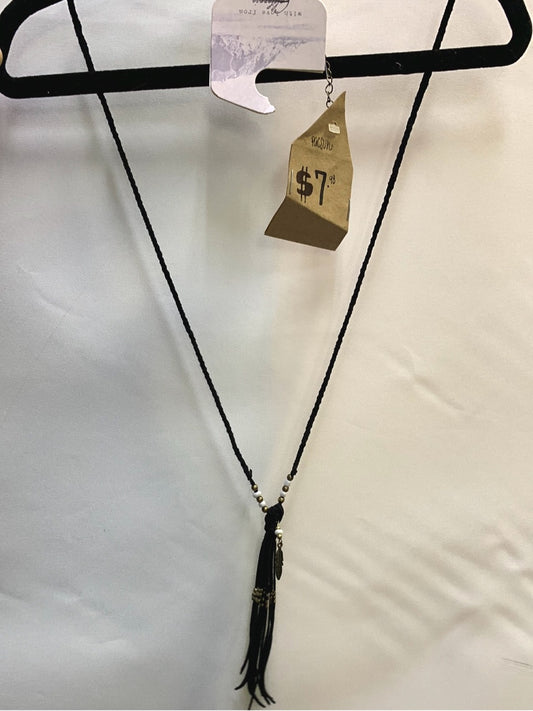 Pacsun Black Suede Necklace