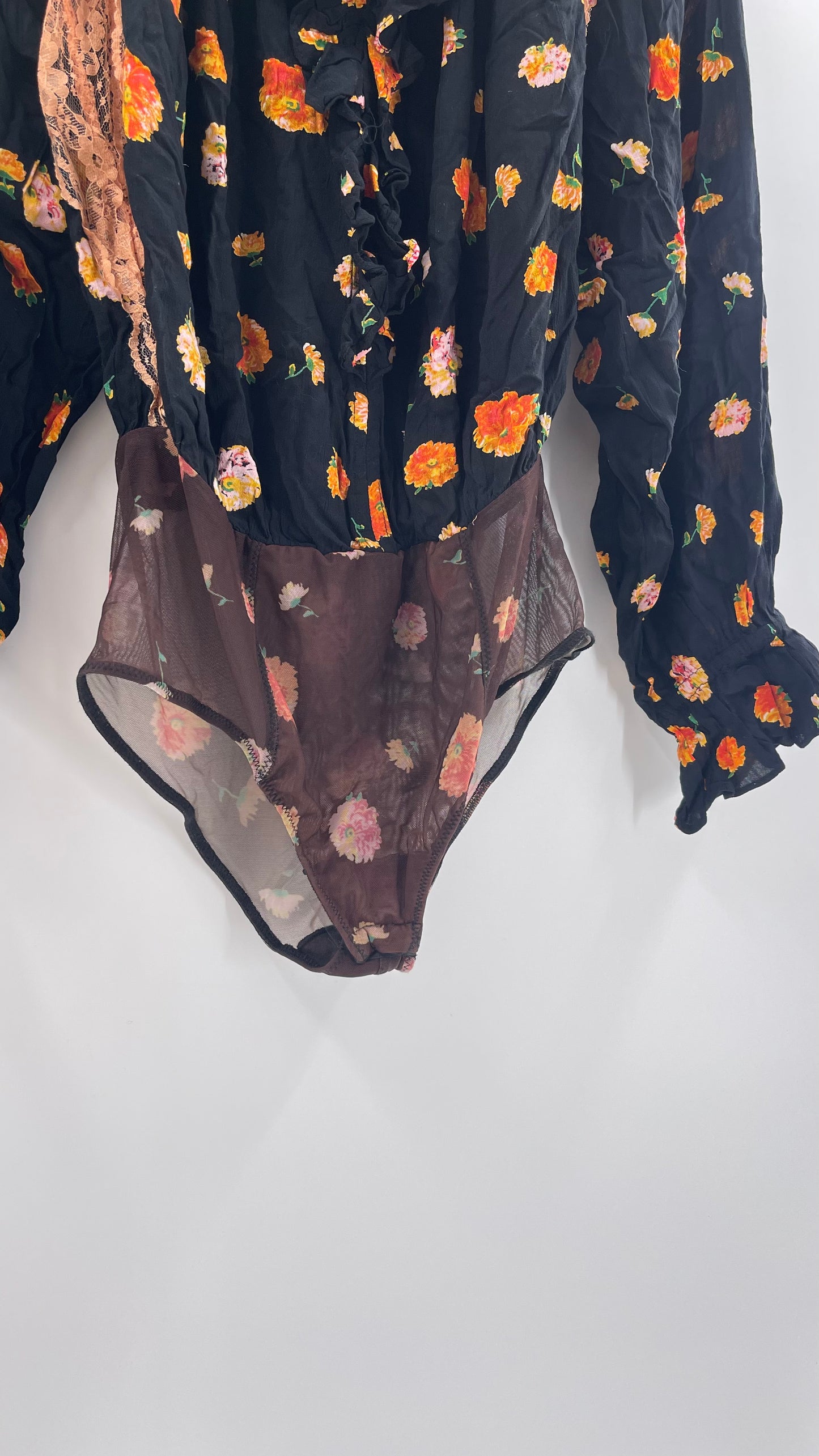 Intimately Free People Floral bodysuit (Small)