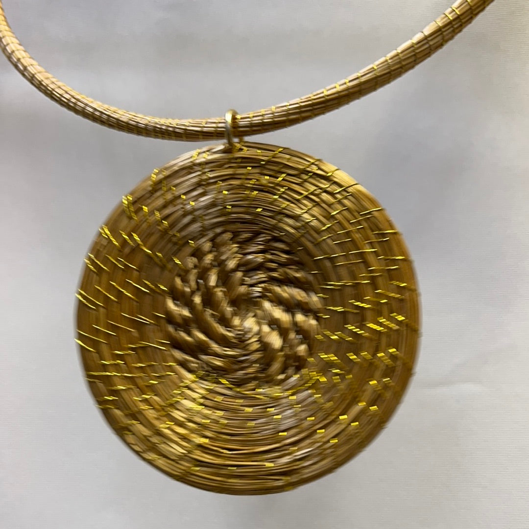 Brazilian Capim Dourado Necklace