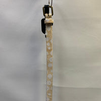 Anthropologie Polka Dot Fur Belt