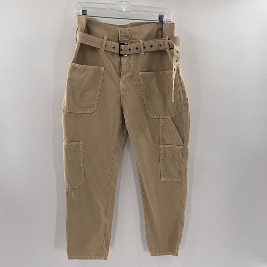 Free People khaki Cargos (Sz 0)