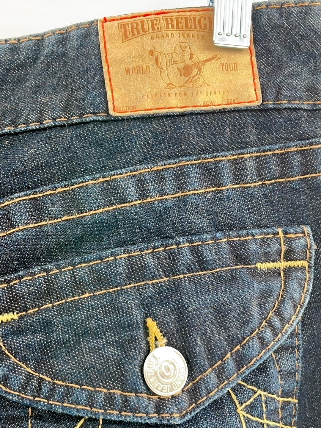 True Religion Low Rise Skinny Jeans (Size 27)