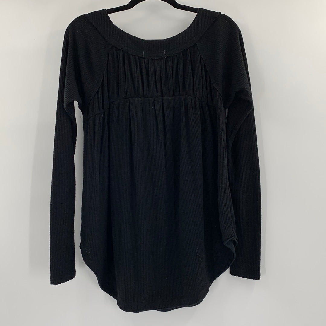 Free People Ribbed Long Sleeve (S)