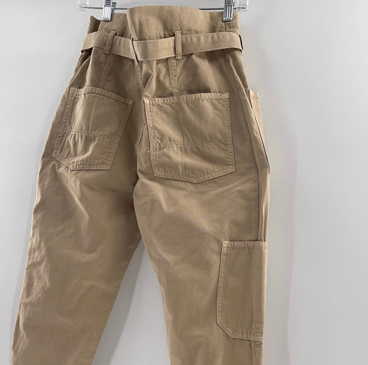 Free People khaki Cargos (Sz 6)