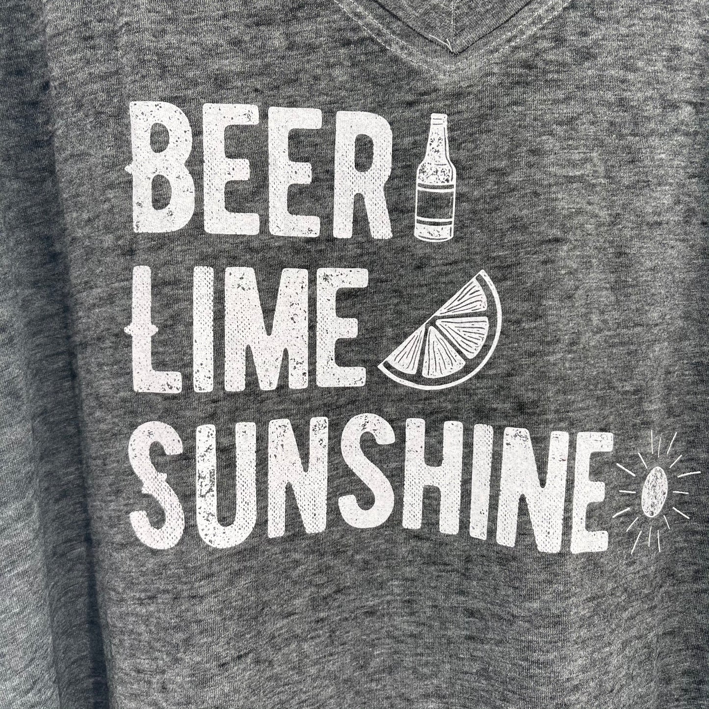 Beer Lime Sunshine Tank (2X)