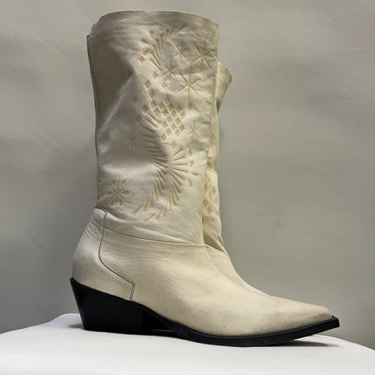 Free People White Boots