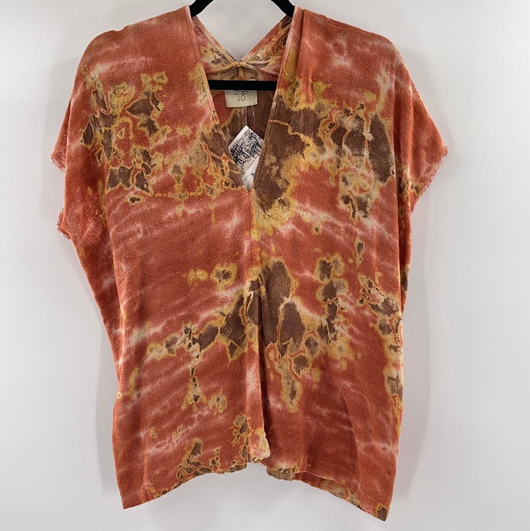 TINA JO 100% Silk Hand Dyed Top (XS)