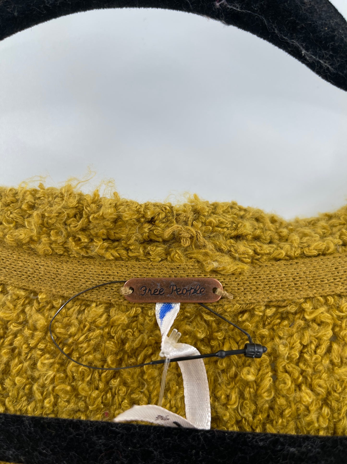Free People Mustard Yellow Sweater (S)