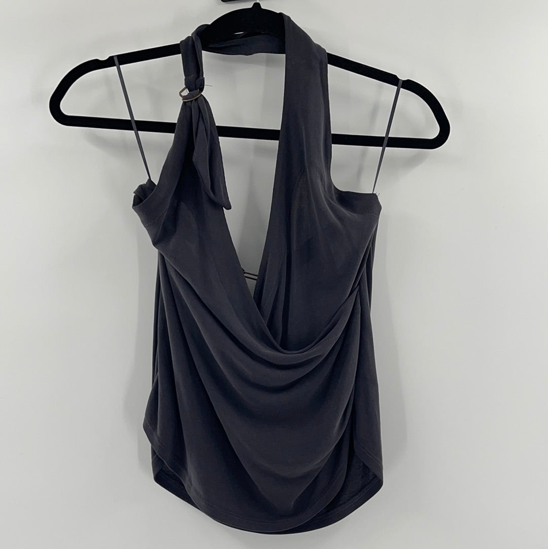 Free People Charcoal Halter (XS)