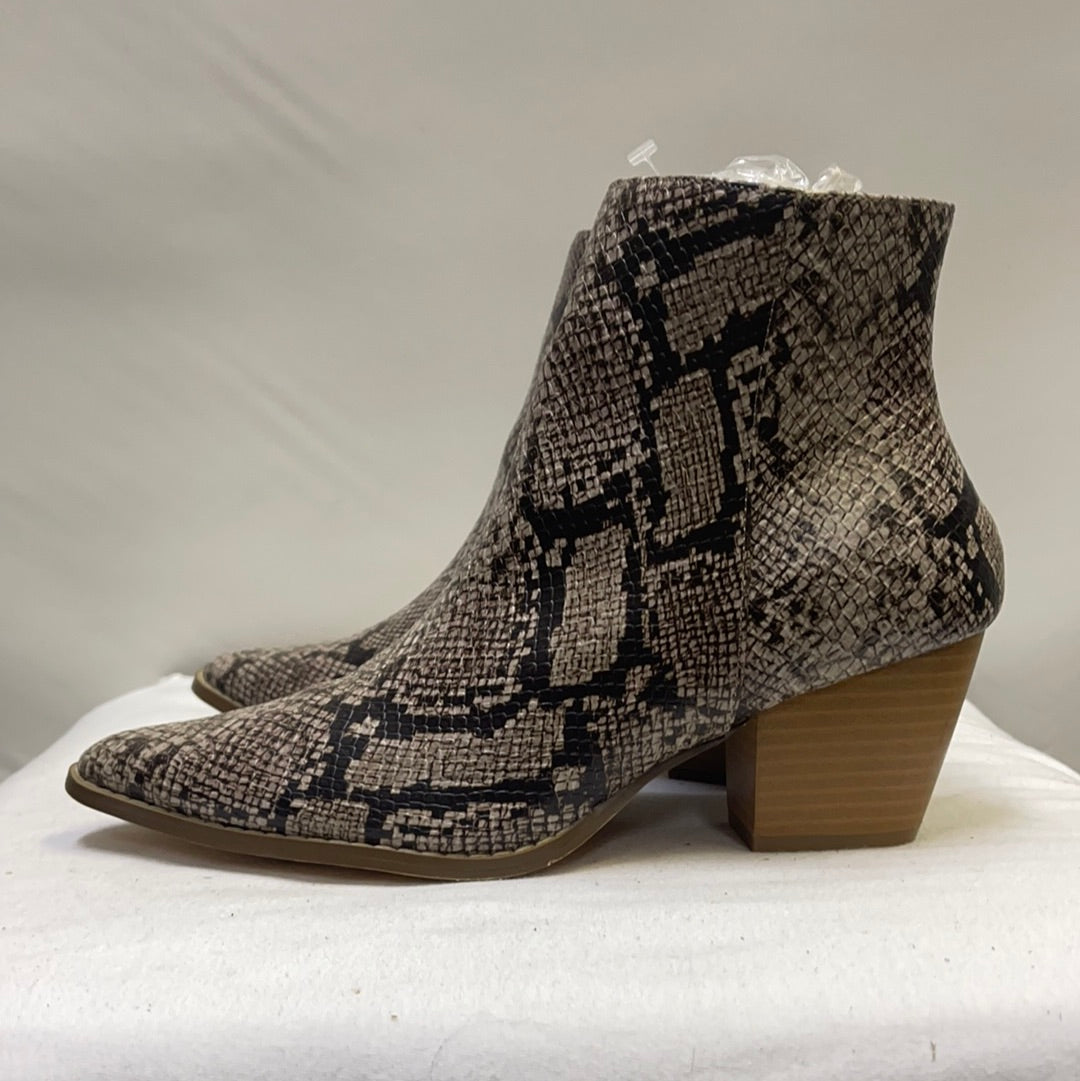 Coconuts by Matisse Free People Vegan going West Snake Skin Patterned Boots