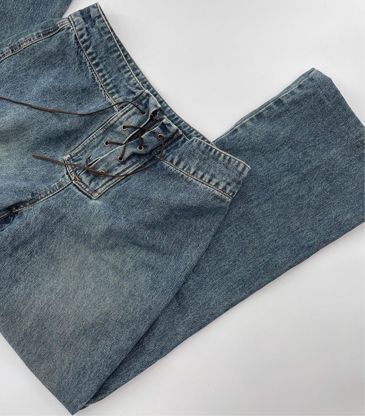 Vintage Newport News Jeanology Jeans (Sz 6)