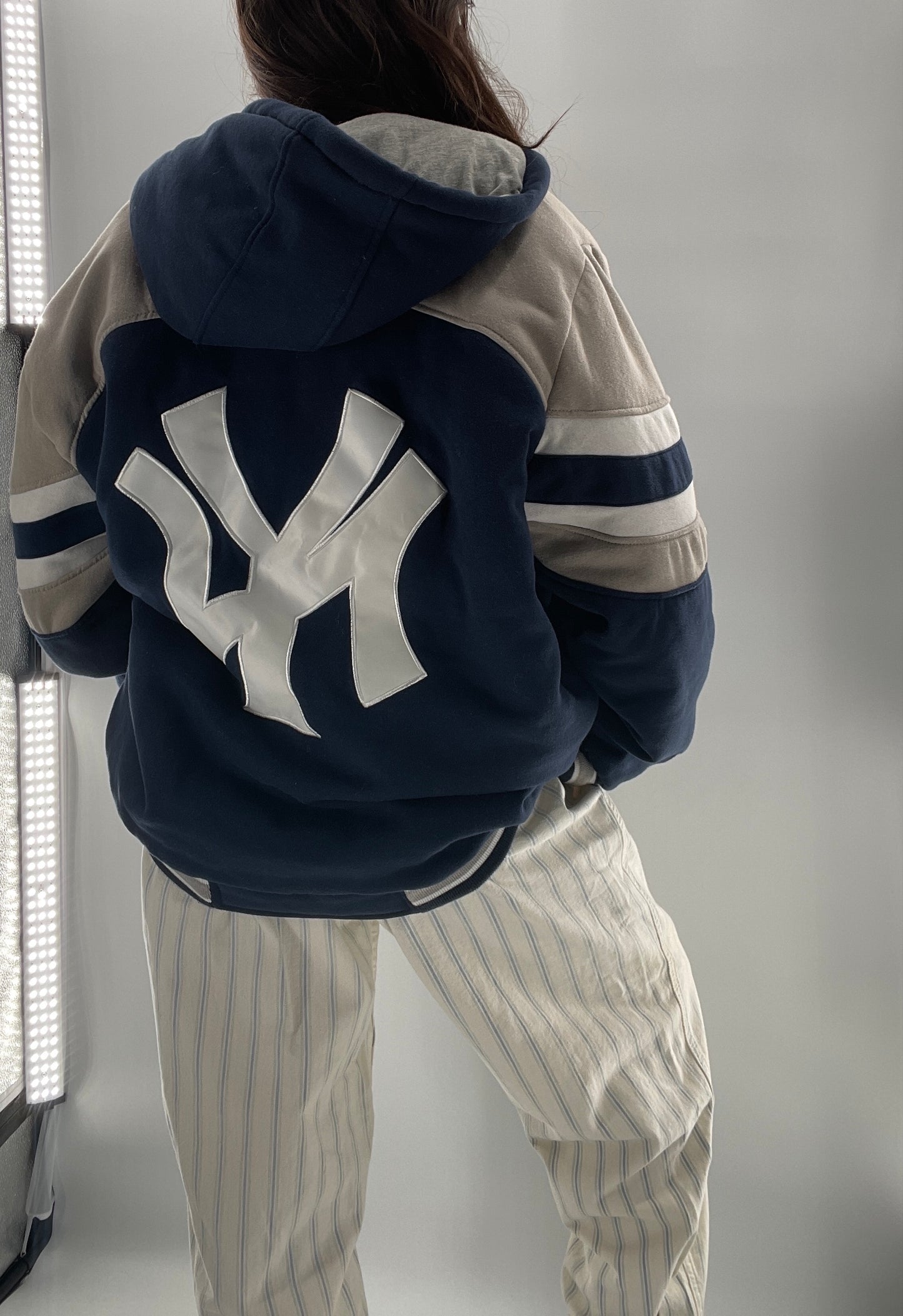 Vintage Yankees Varsity Bomber Jacket -Ultra Comfy- (XXL)