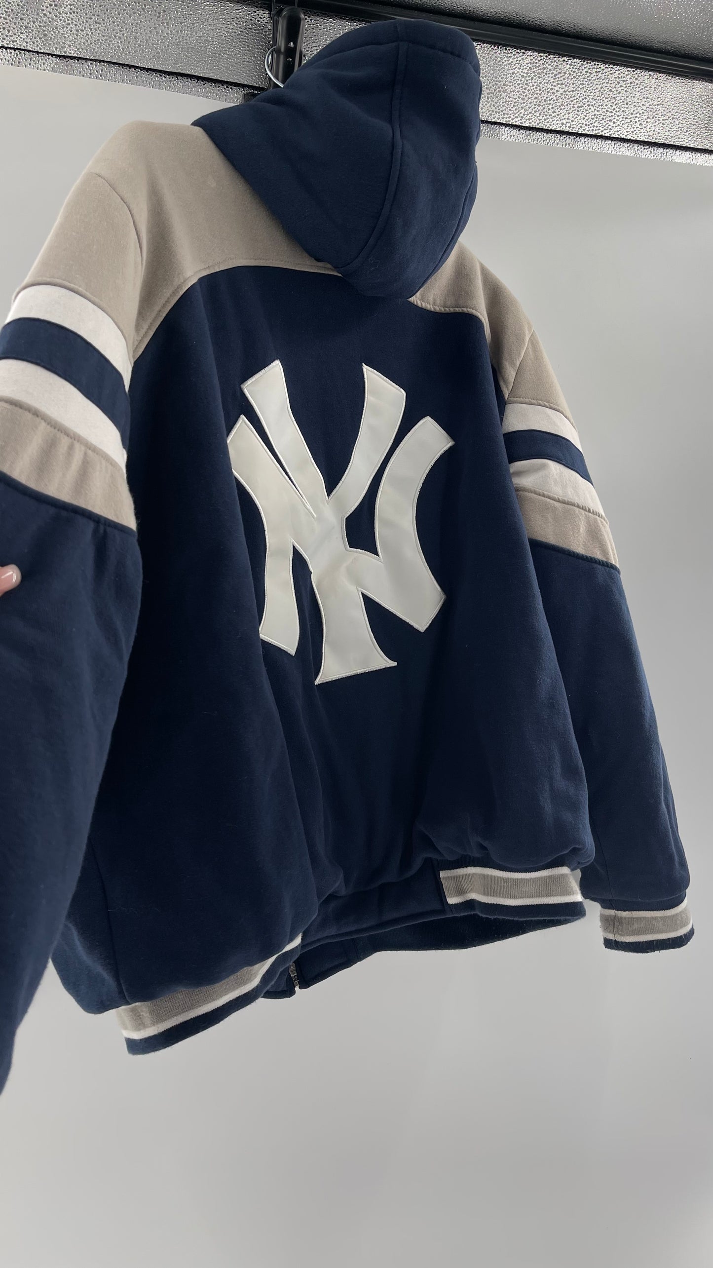 Vintage Yankees Varsity Bomber Jacket -Ultra Comfy- (XXL)