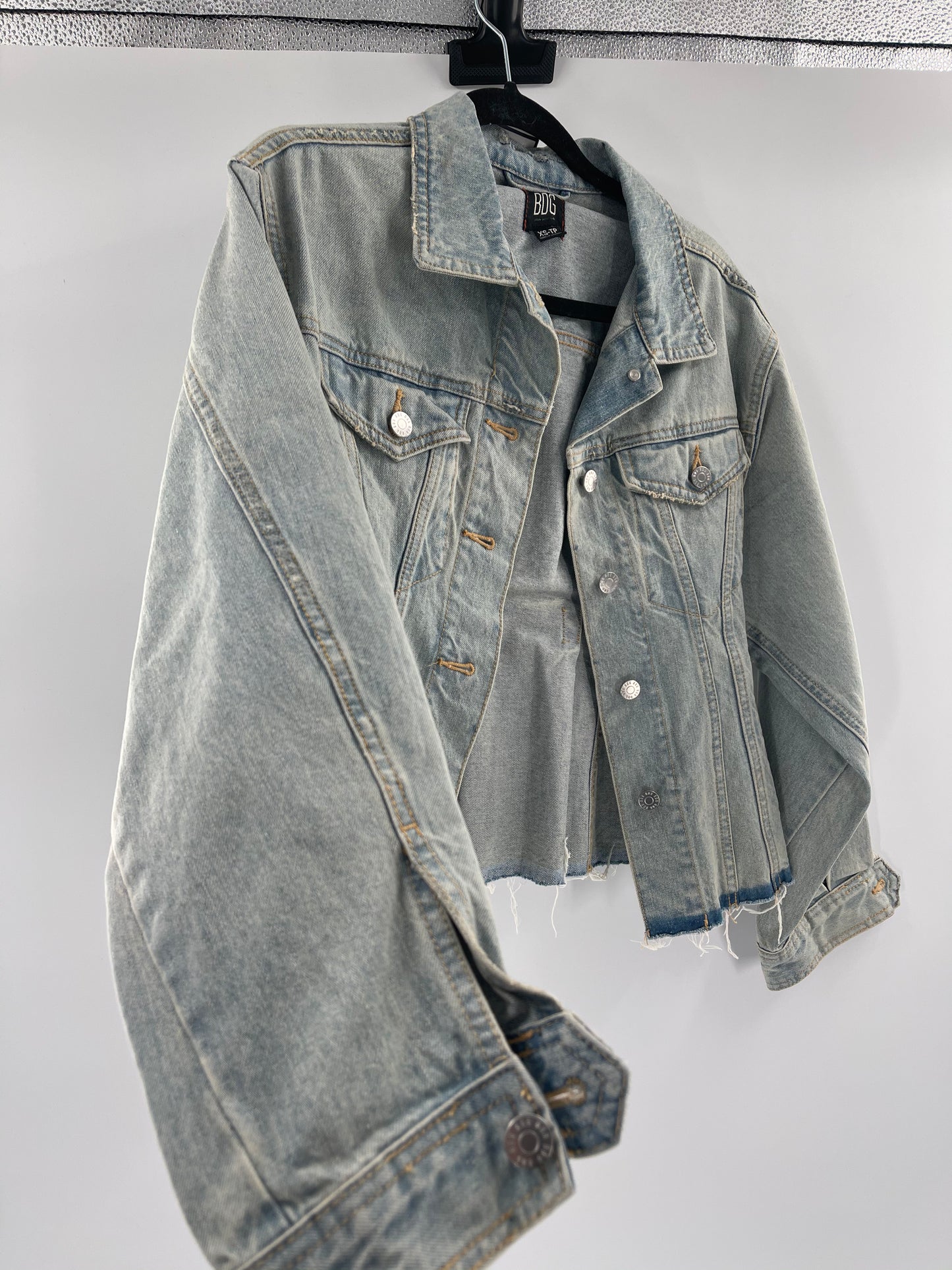BDG - Urban Outfitters- Light Wash Denim Jacket (Size XS)